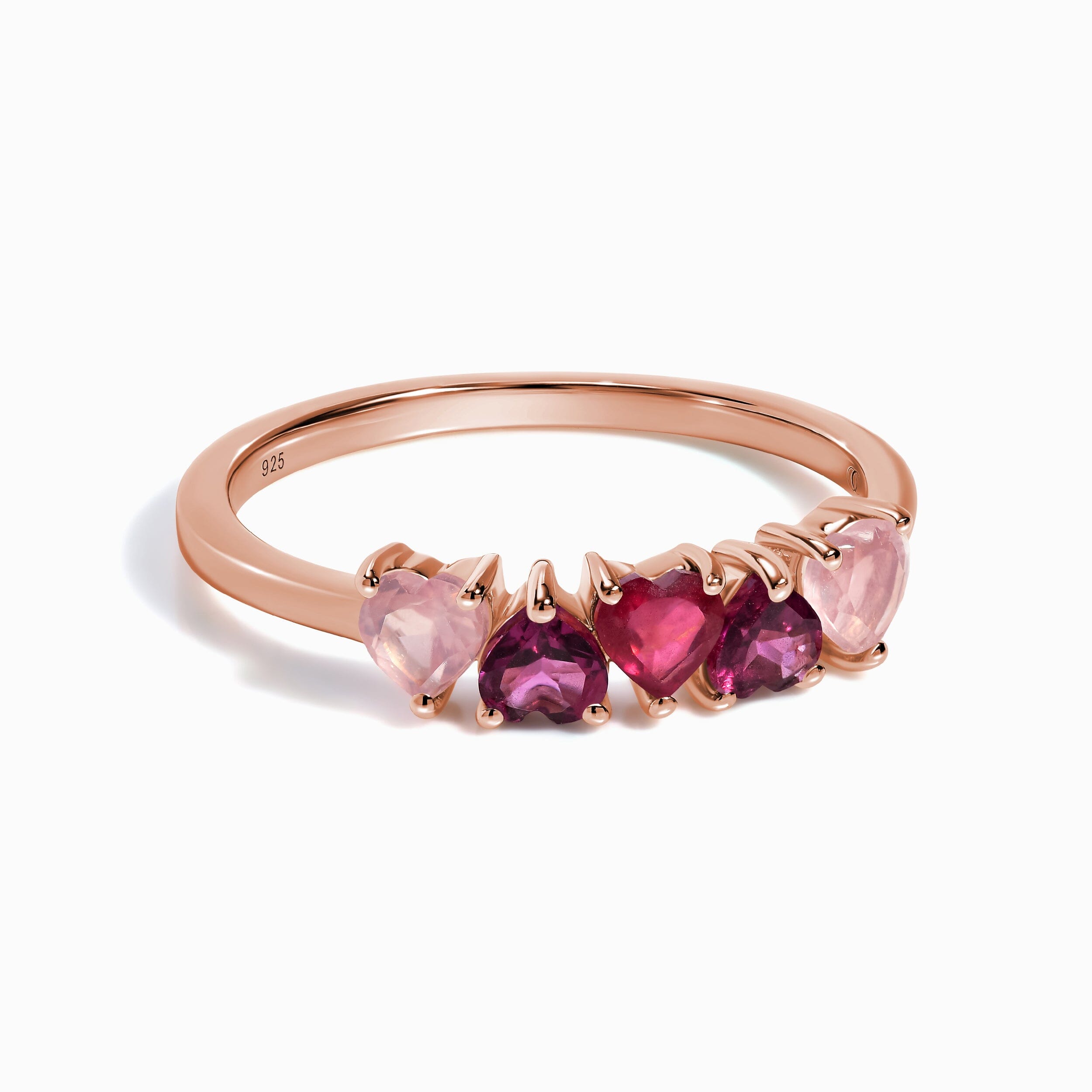 Rose Quartz Rhodolite Ring - Crush On You、mySite、hinf8tx79