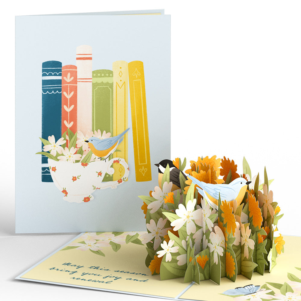 Spring Joy Pop-Up Card & Bouquet Bundle、mySite、solidvoid