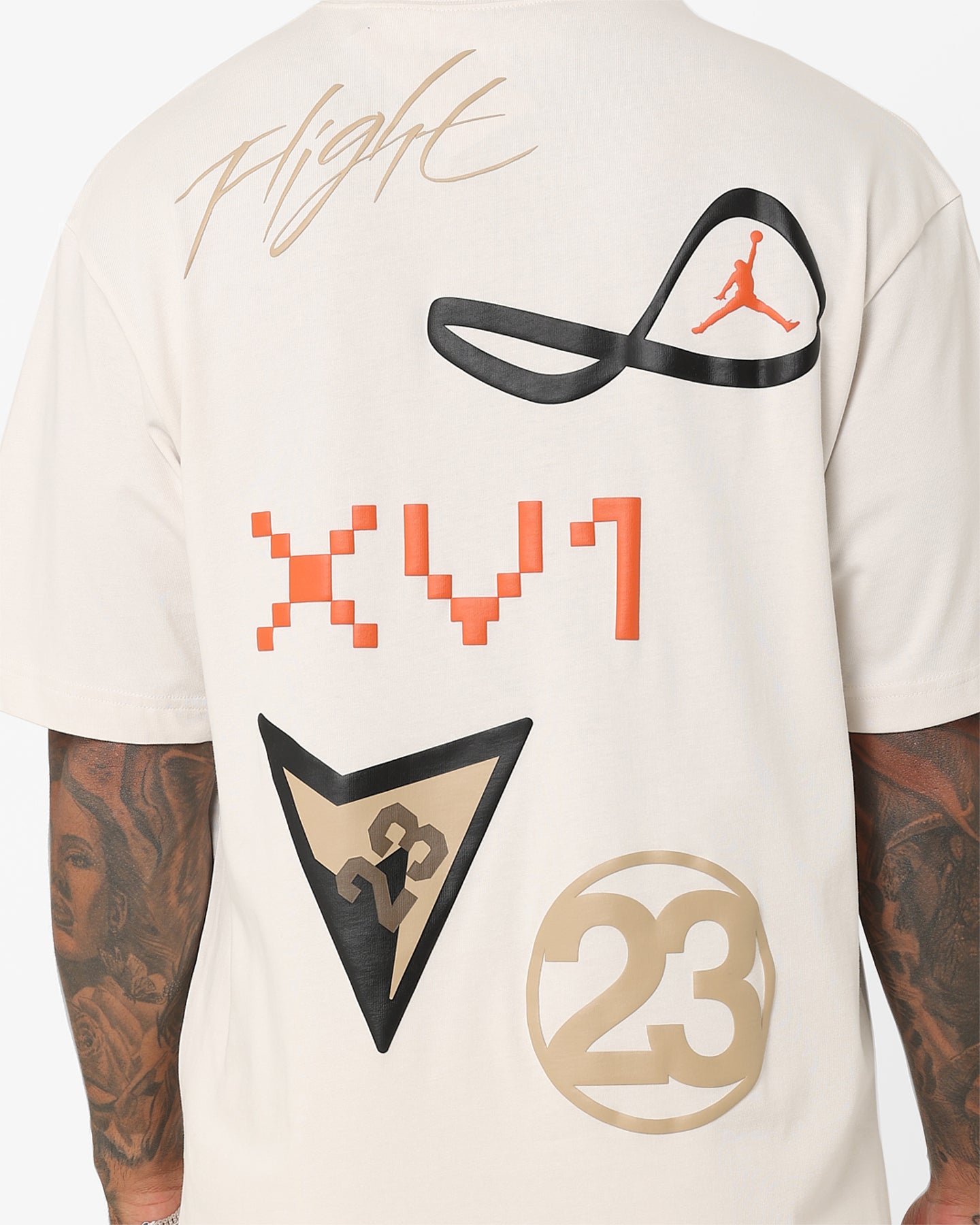 Jordan Flight Heritage 85 Graphic T-Shirt Phantom/Desert/Black、mySite、zt4zffjzw