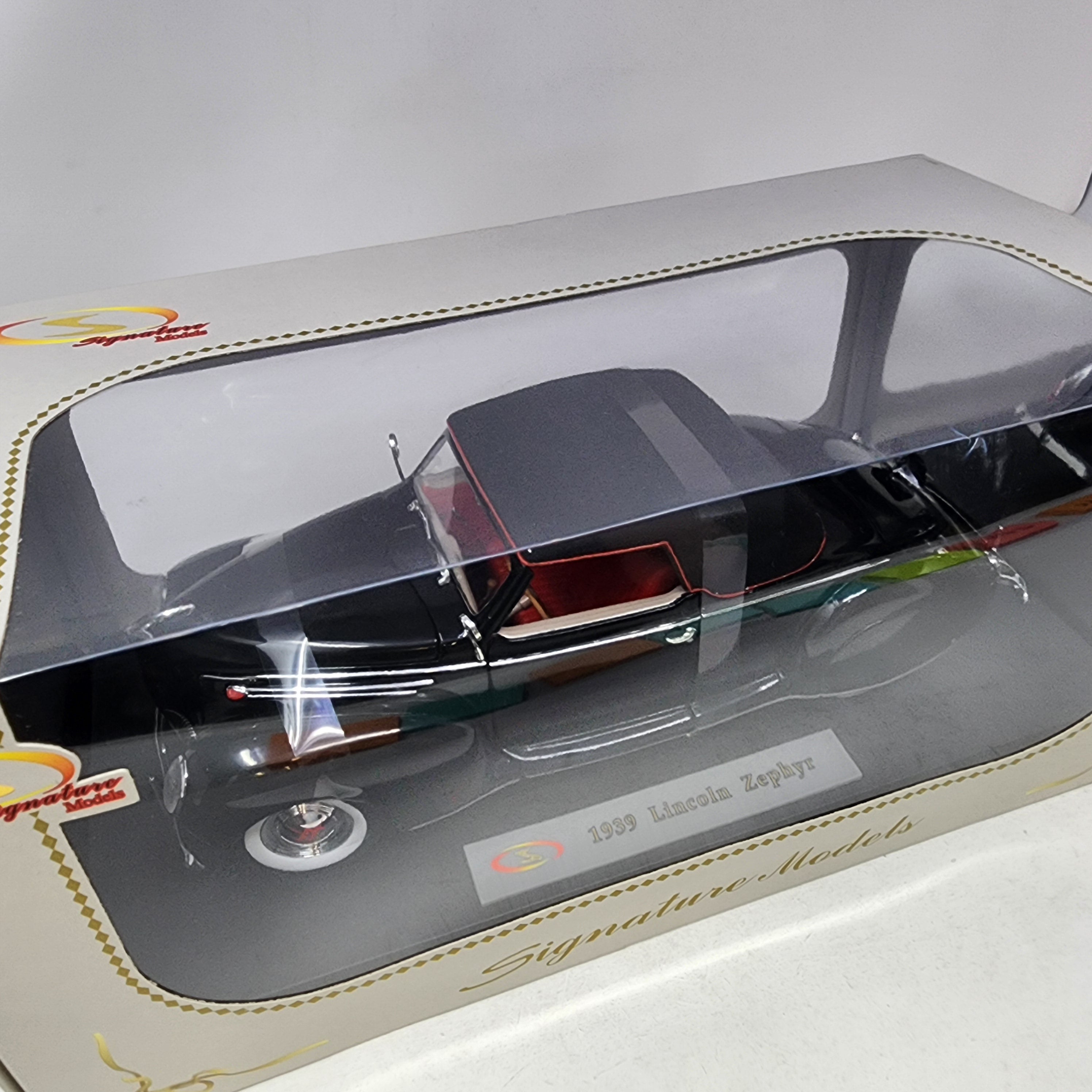 1939 Lincoln Zephyr * Signature Models 1/18 Scale、mySite、hgirdovlk