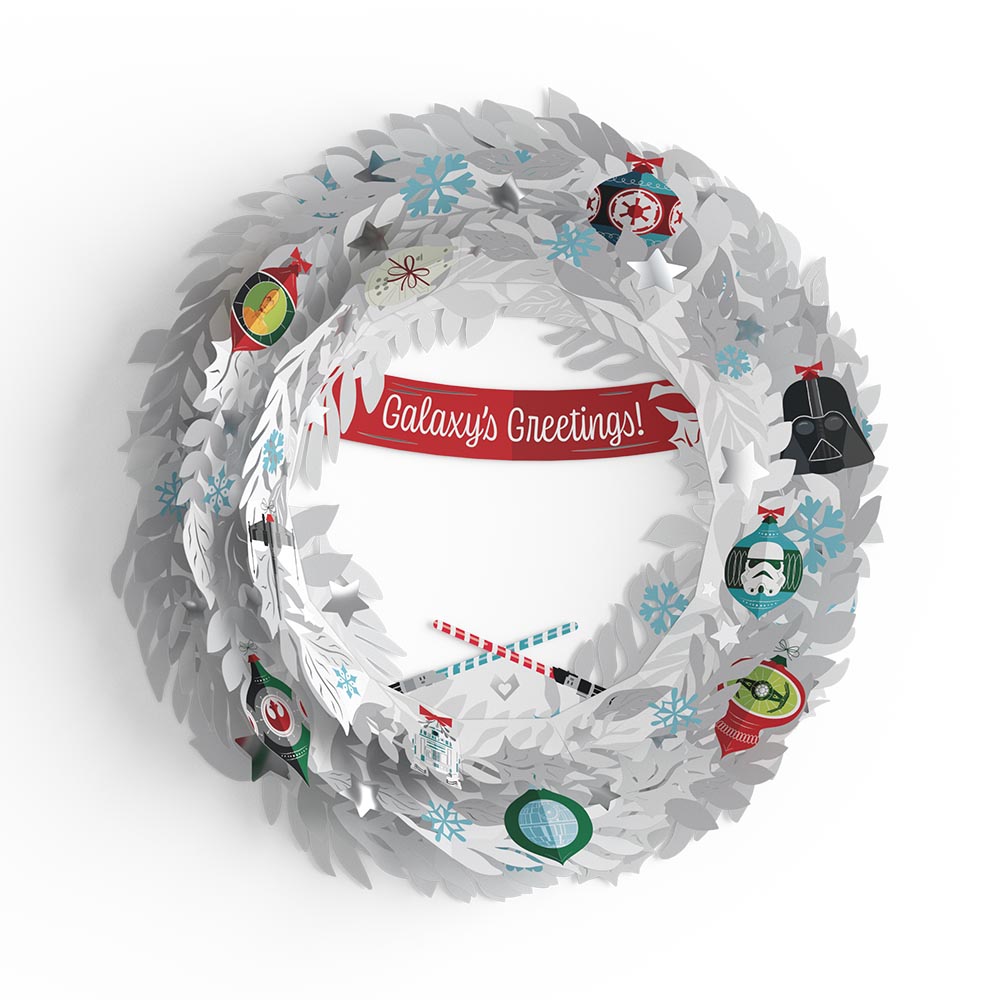 Star Wars™ Galaxy's Greetings Wreath、mySite、solidvoid