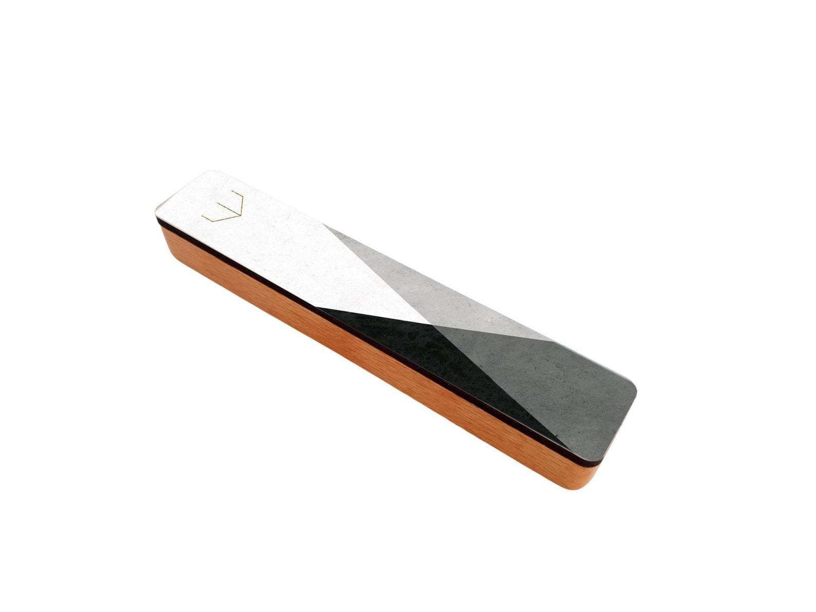 Modern Geometric Mezuzah by Gala Studio - Gray, Blue, Light Blue or Pink、mySite、topwebapps