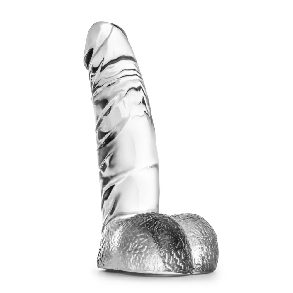 Naturally Yours By Blush® | Ding Dong Realistic Clear 5.5-Inch Long Dildo With Balls、mySite、bottomscart