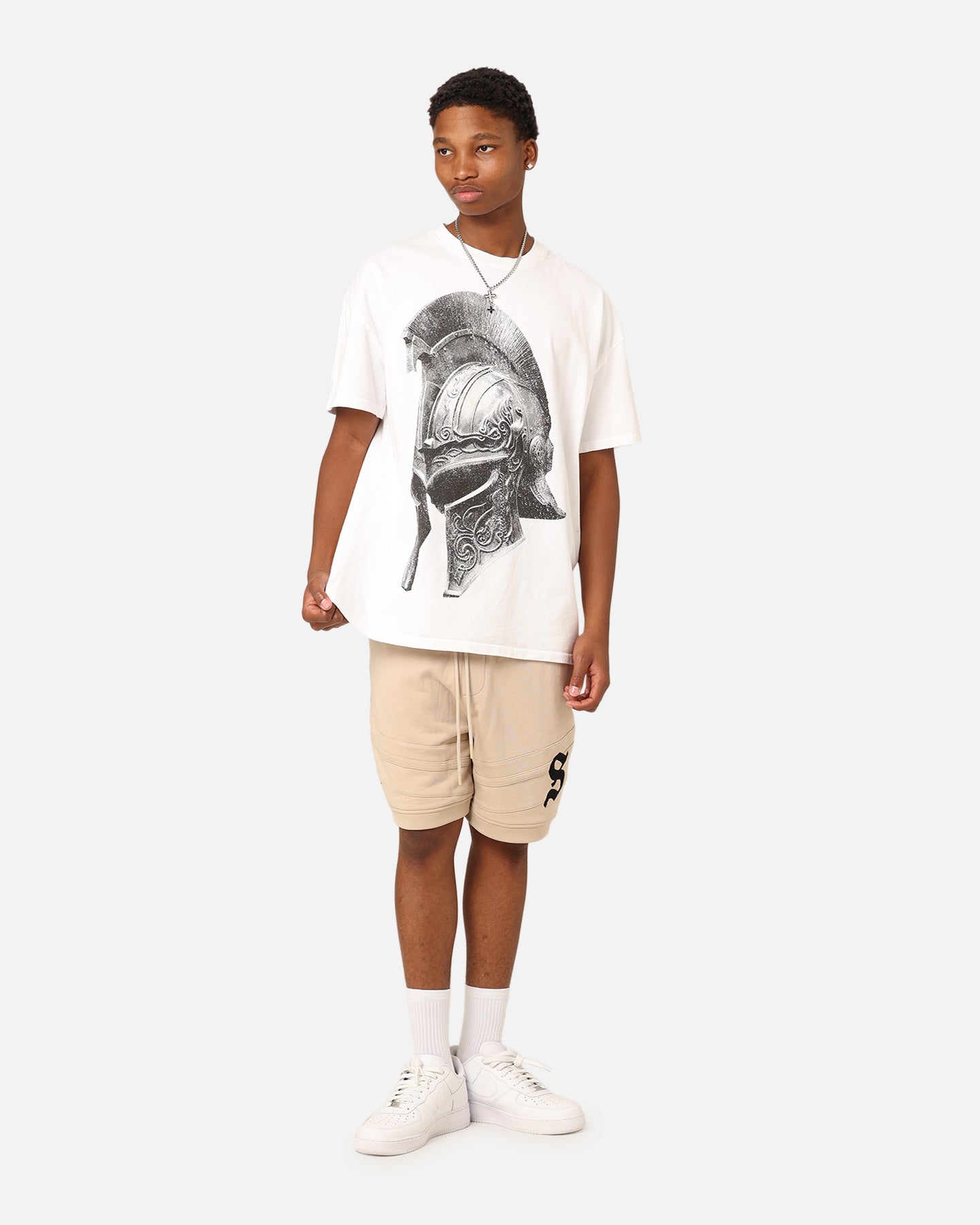 Saint Morta Gladiator T-Shirt White、mySite、zt4zffjzw