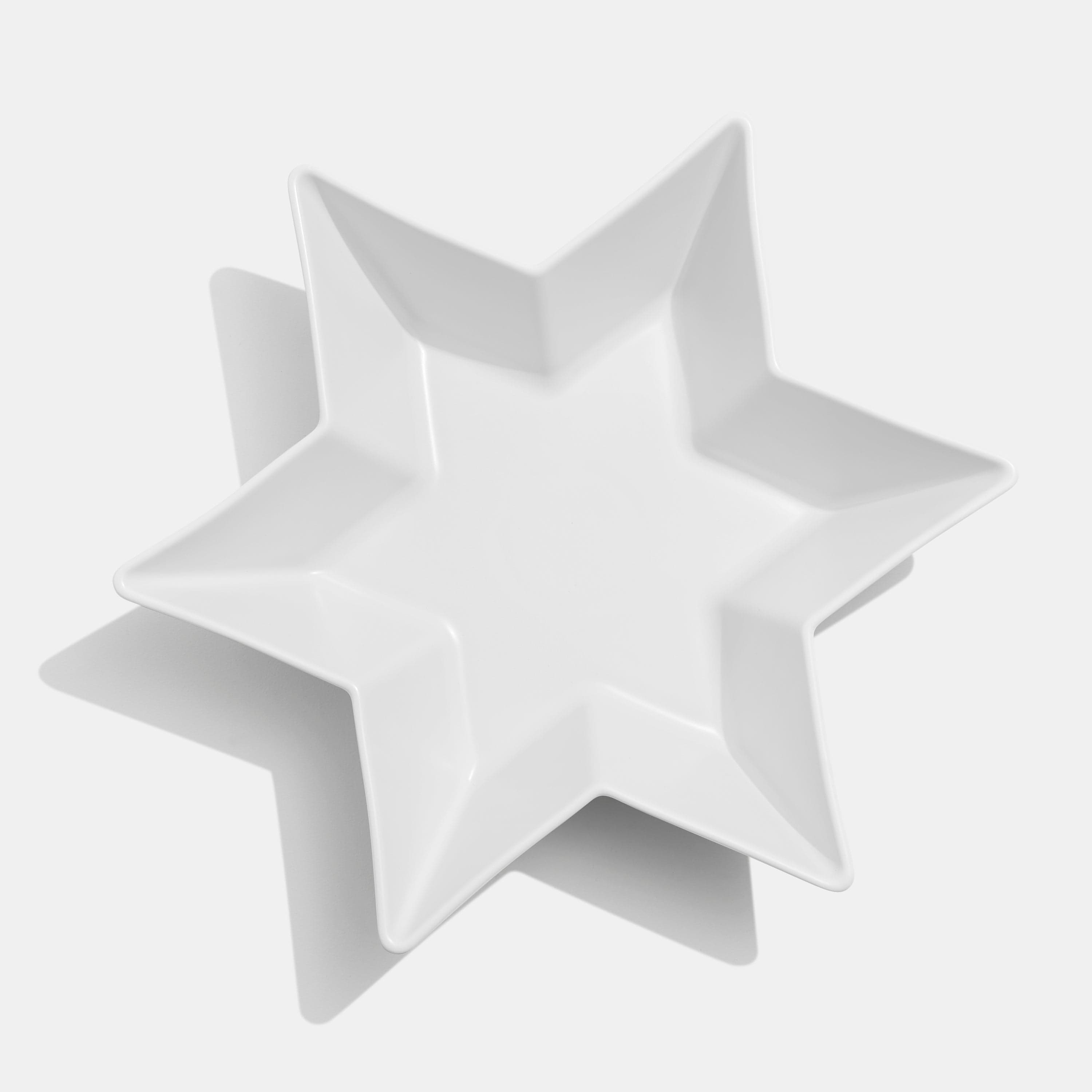 Ceramic Star of David Bowl - White、mySite、topwebapps