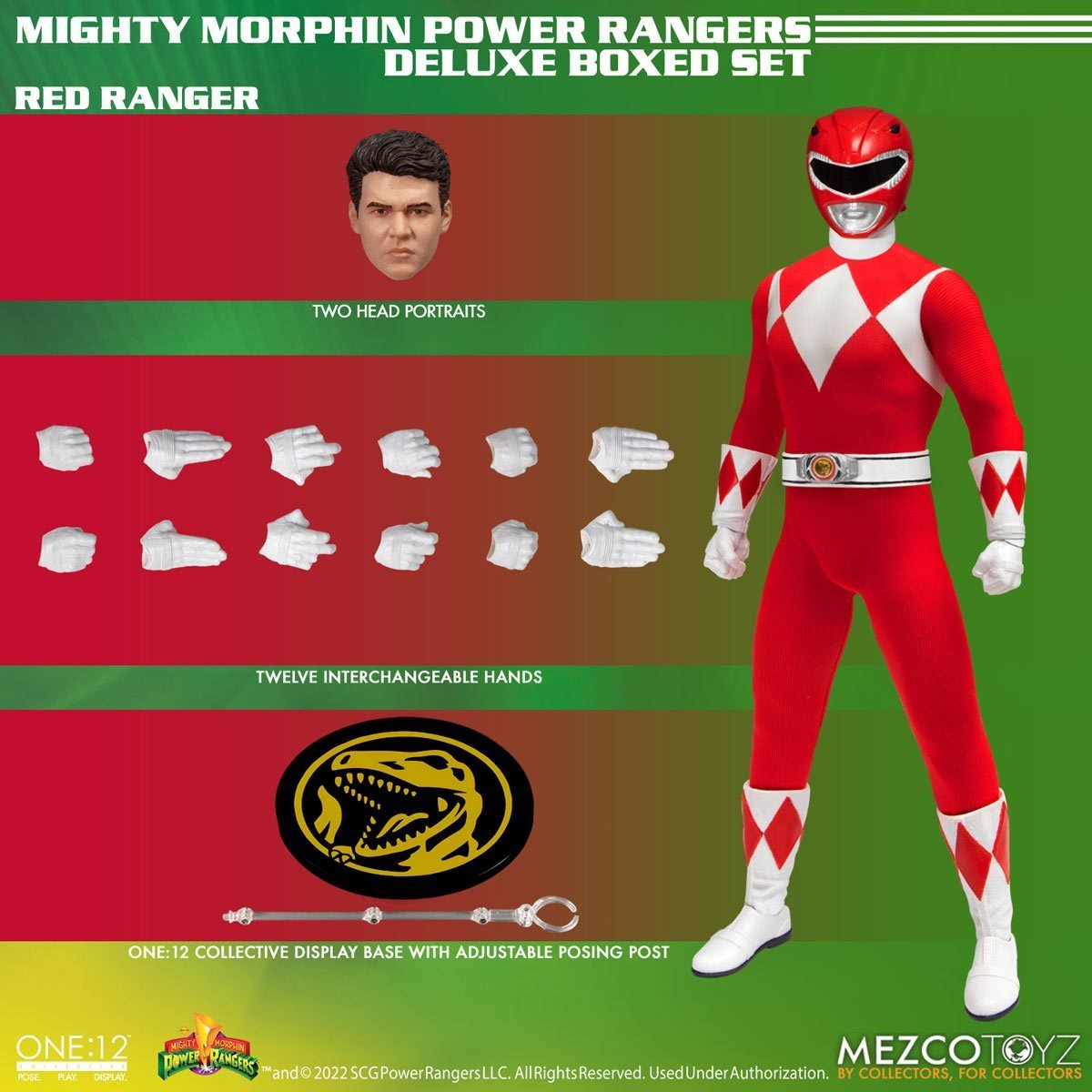 Mighty Morphin Power Rangers Mezco One:12 Collective Deluxe Box Set、mySite、hgirdovlk