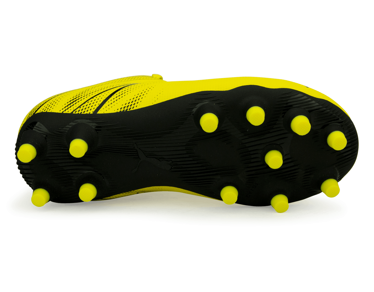 PUMA Kids Attacanto FG/AG Yellow/Black、mySite、noshort