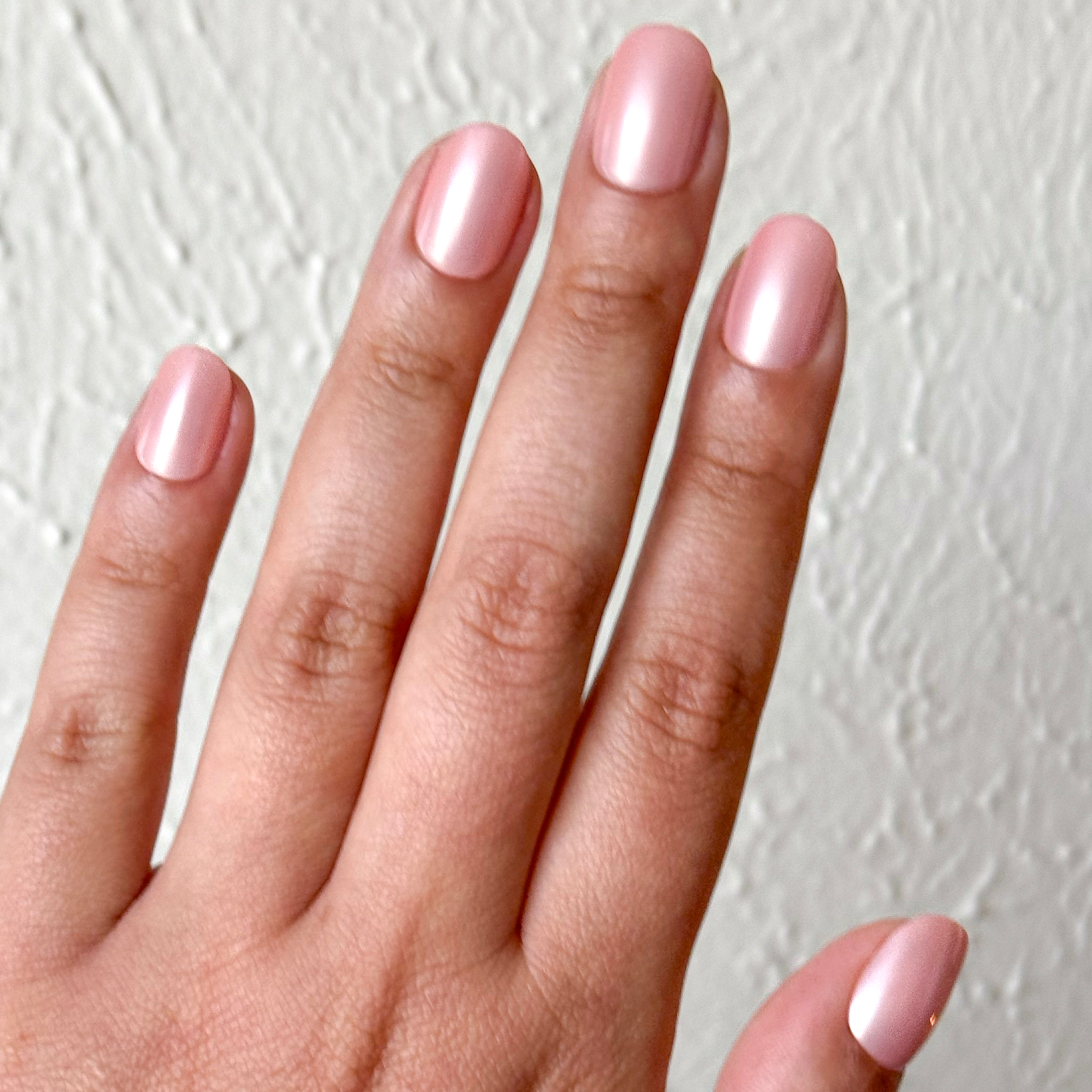 Candy Floss | Extra Short | Round - Tab Press-On、mySite、solidvoid