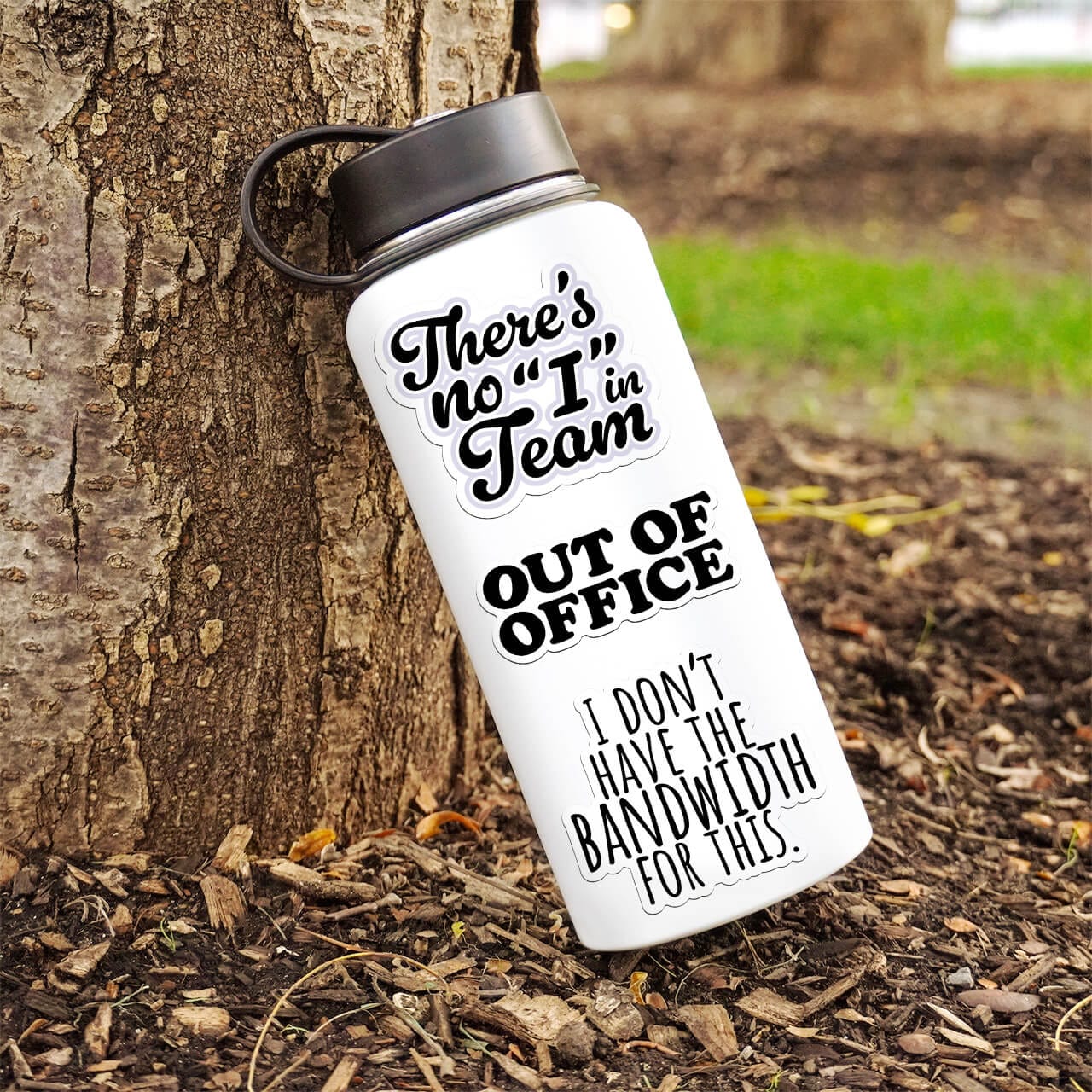  Funny office slang sticker pack (Black & White)、mySite、ghnorth