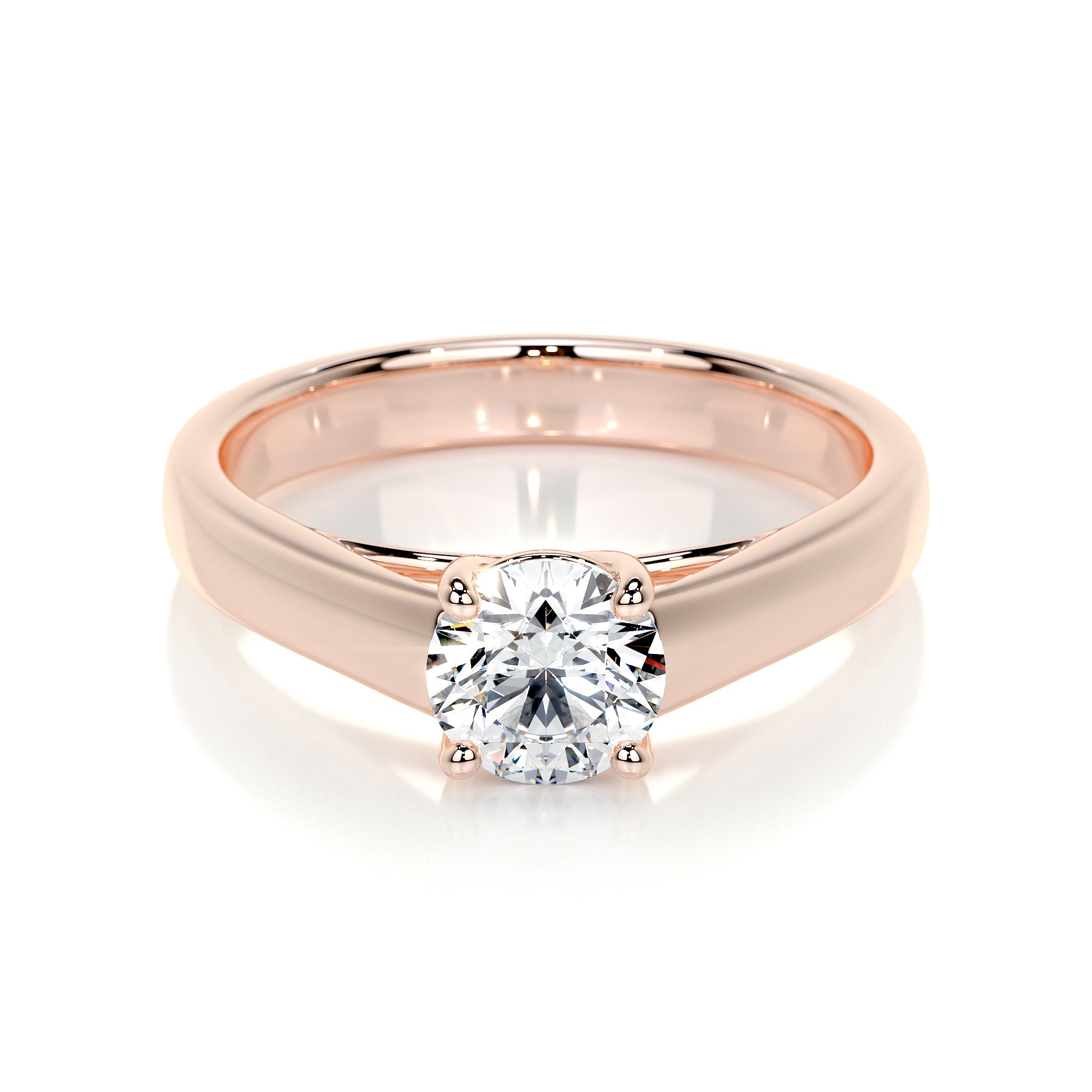 Nola Lab Grown Diamond Ring -14K Rose Gold、mySite、hinf8tx79