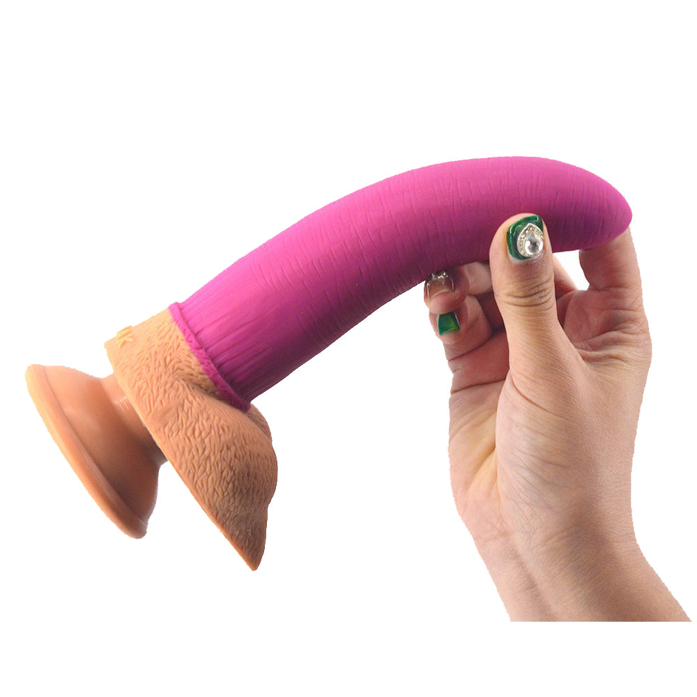 FAAK 2 Tone Dildo 7.8 | Premium Silicone | Suction Cup | Super Flexible Bend、mySite、bottomscart