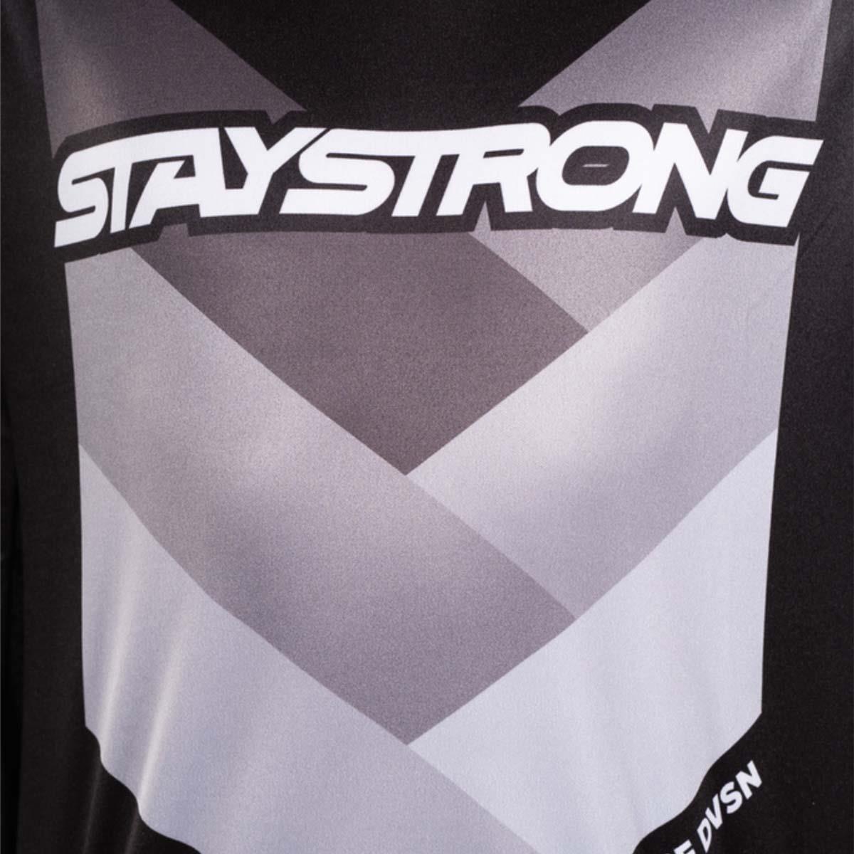  Stay Strong Youth Chevron Race Jersey - Black、mySite、merchandisen