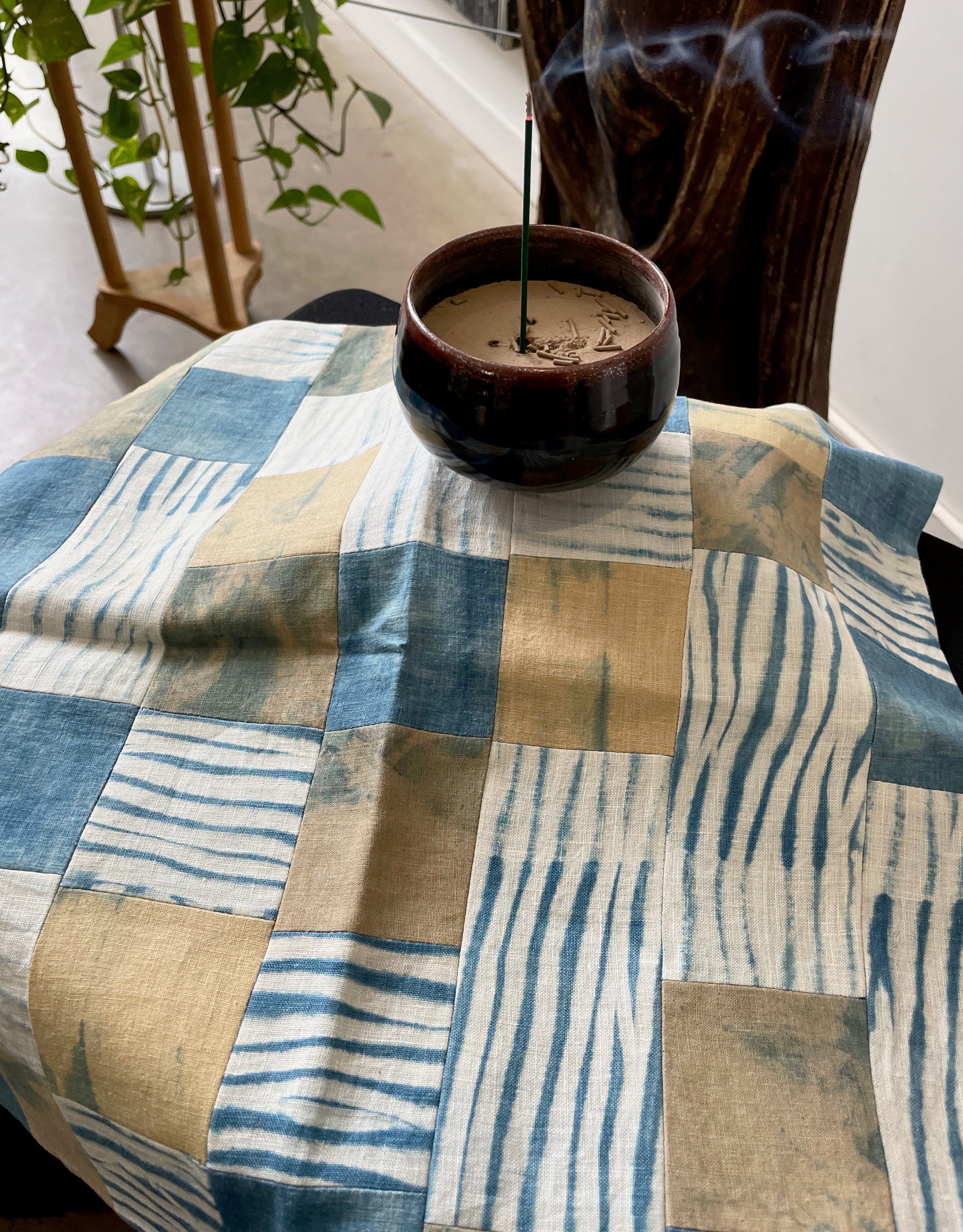 Altar Cloth- Tenkozan Shibori Patchwork、mySite、topwebapps