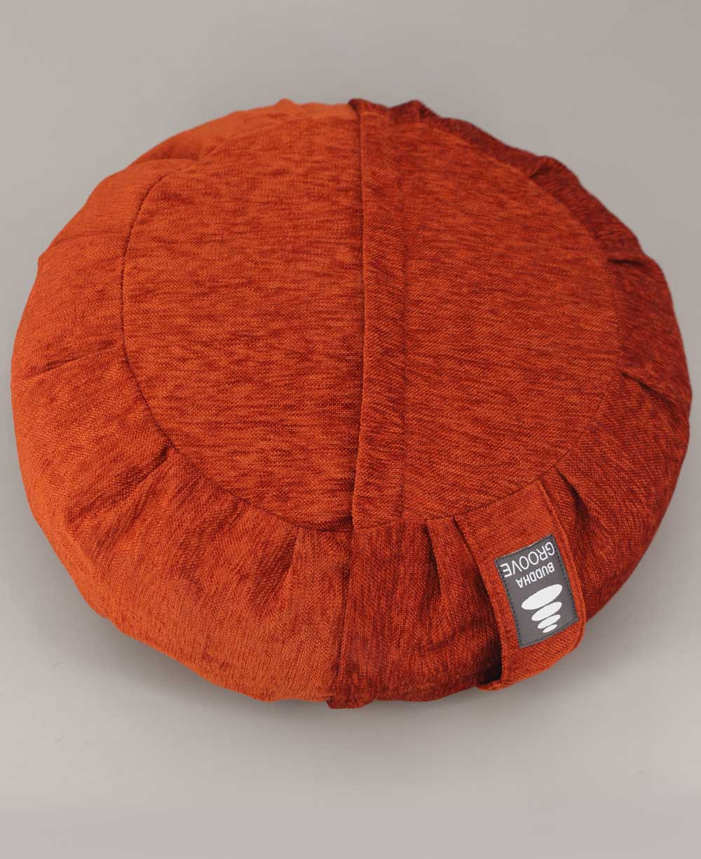 Rust Be Here Now Zafu Chenille Meditation Cushion、mySite、topwebapps