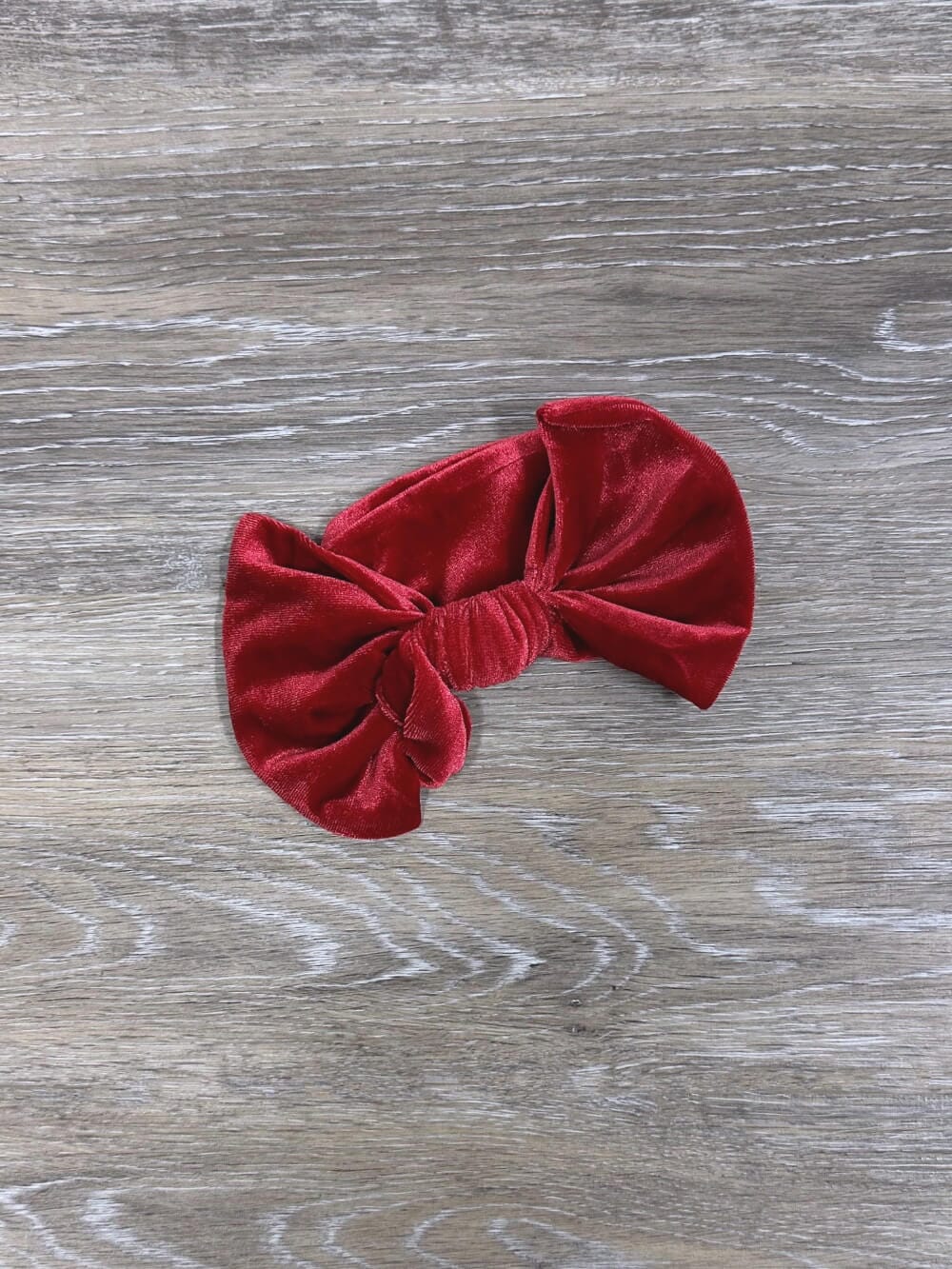 Red Velvet Stretchy Headband Bow、mySite、camillekostekn