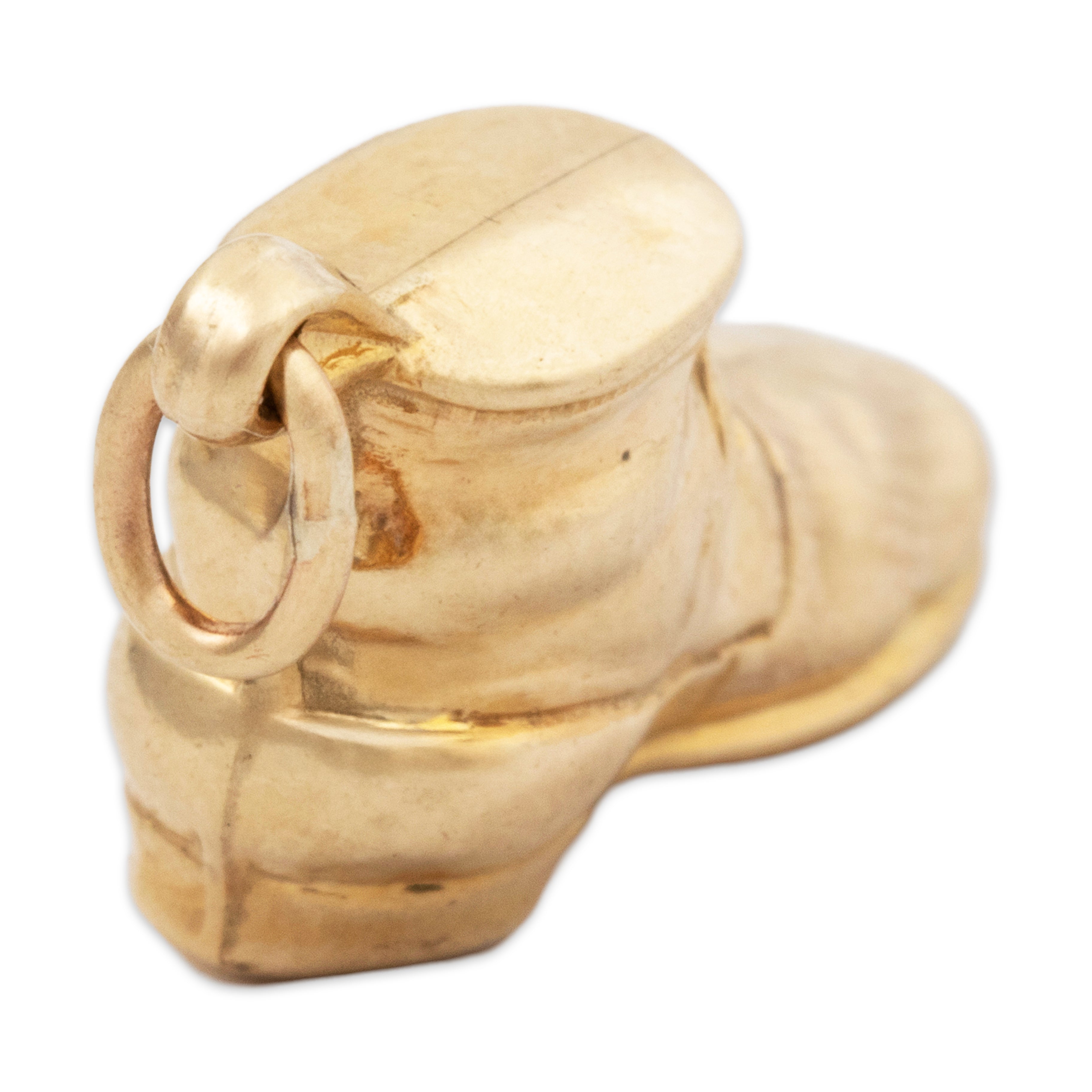 Vintage 10k Yellow Gold Boot Pendant / Charm、mySite、hinf8tx79