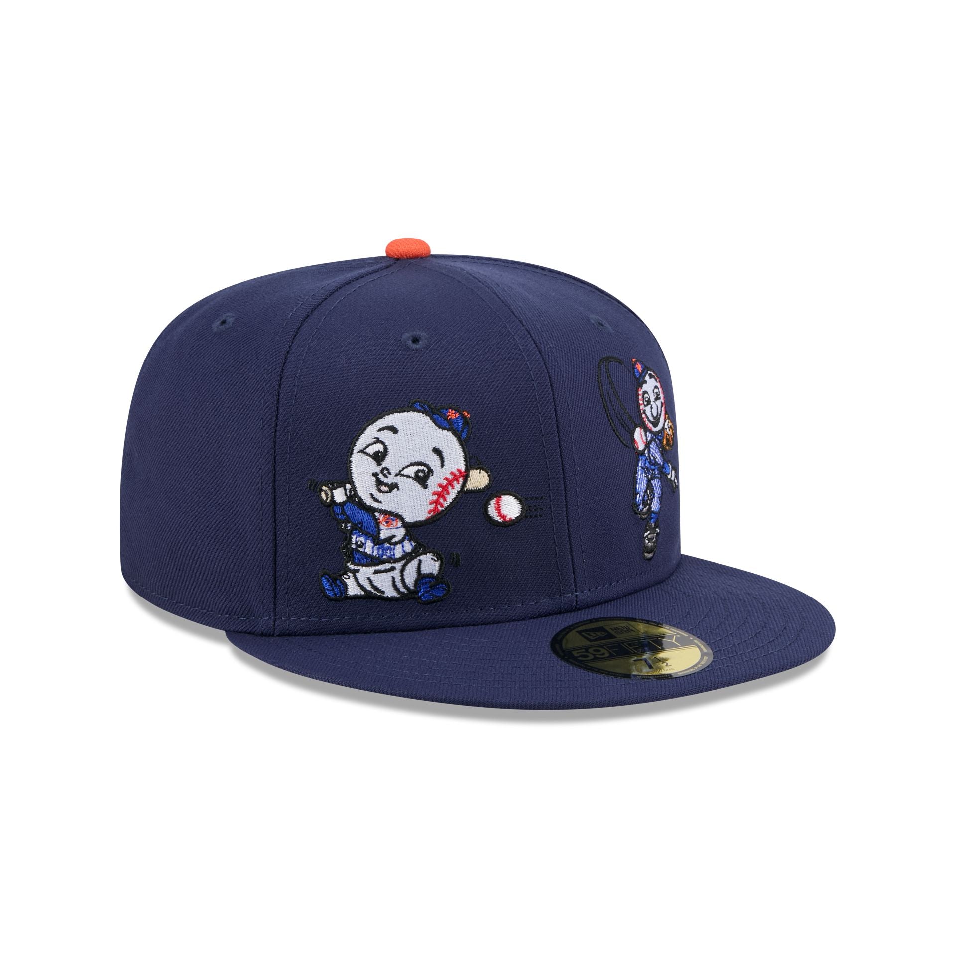 New York Mets Generation Mascots 59FIFTY Fitted Hat、mySite、vikingsvslions