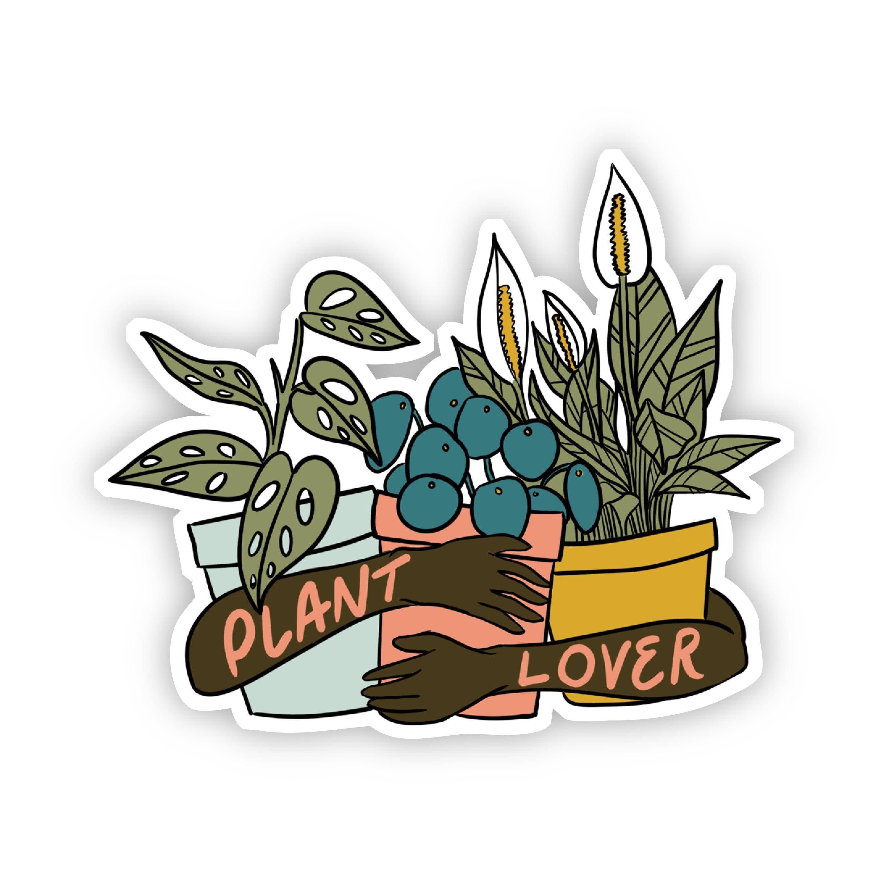  Plant Lover Dark Arms Sticker、mySite、elrpsem3k