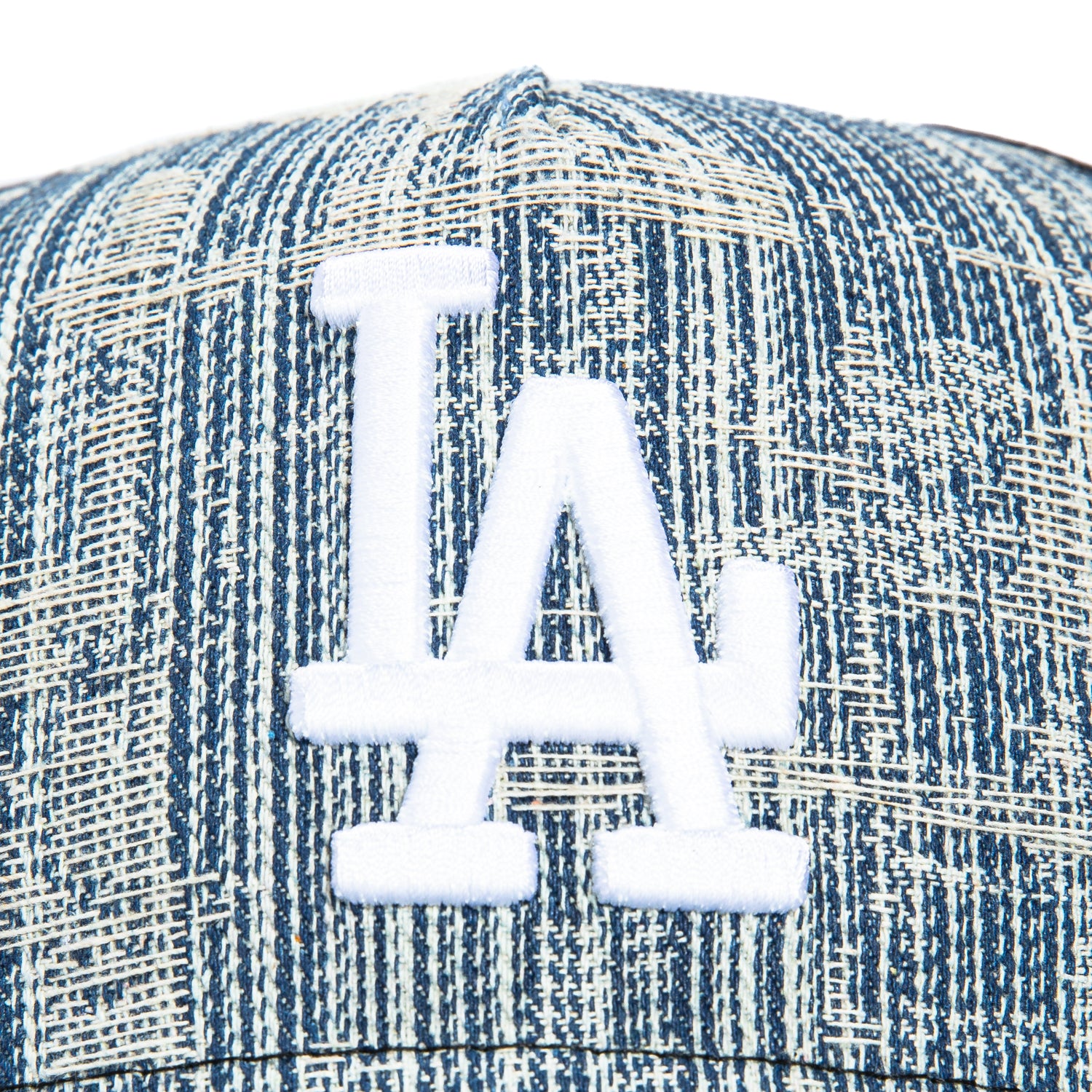 New Era 9Forty A-Frame Los Angeles Dodgers Snapback Trucker Hat - Denim, Navy、mySite、vikingsvslions