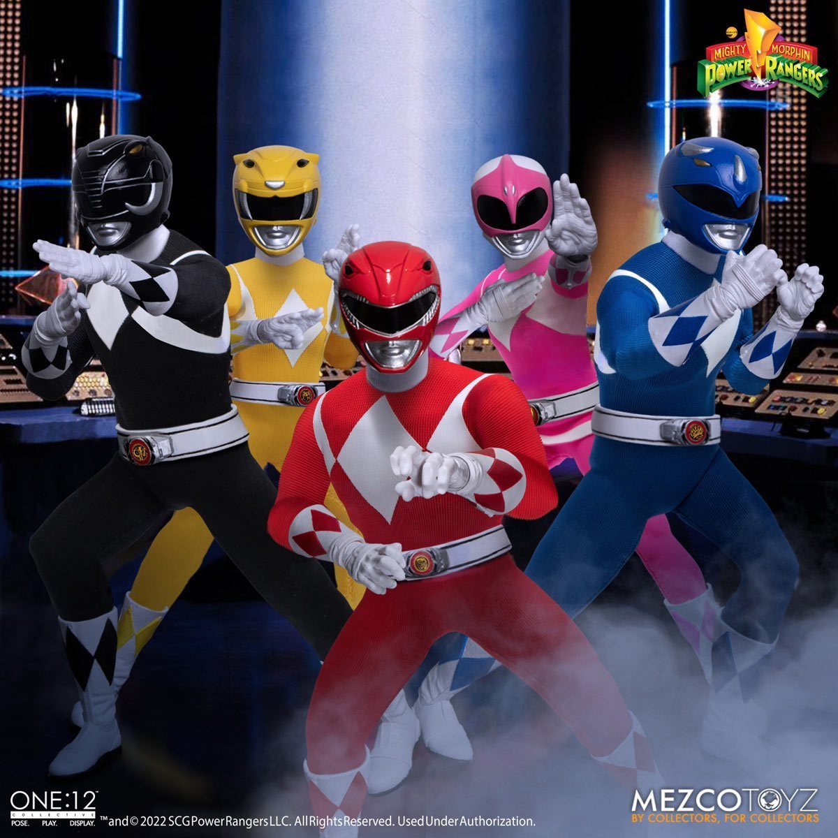 Mighty Morphin Power Rangers Mezco One:12 Collective Deluxe Box Set、mySite、hgirdovlk