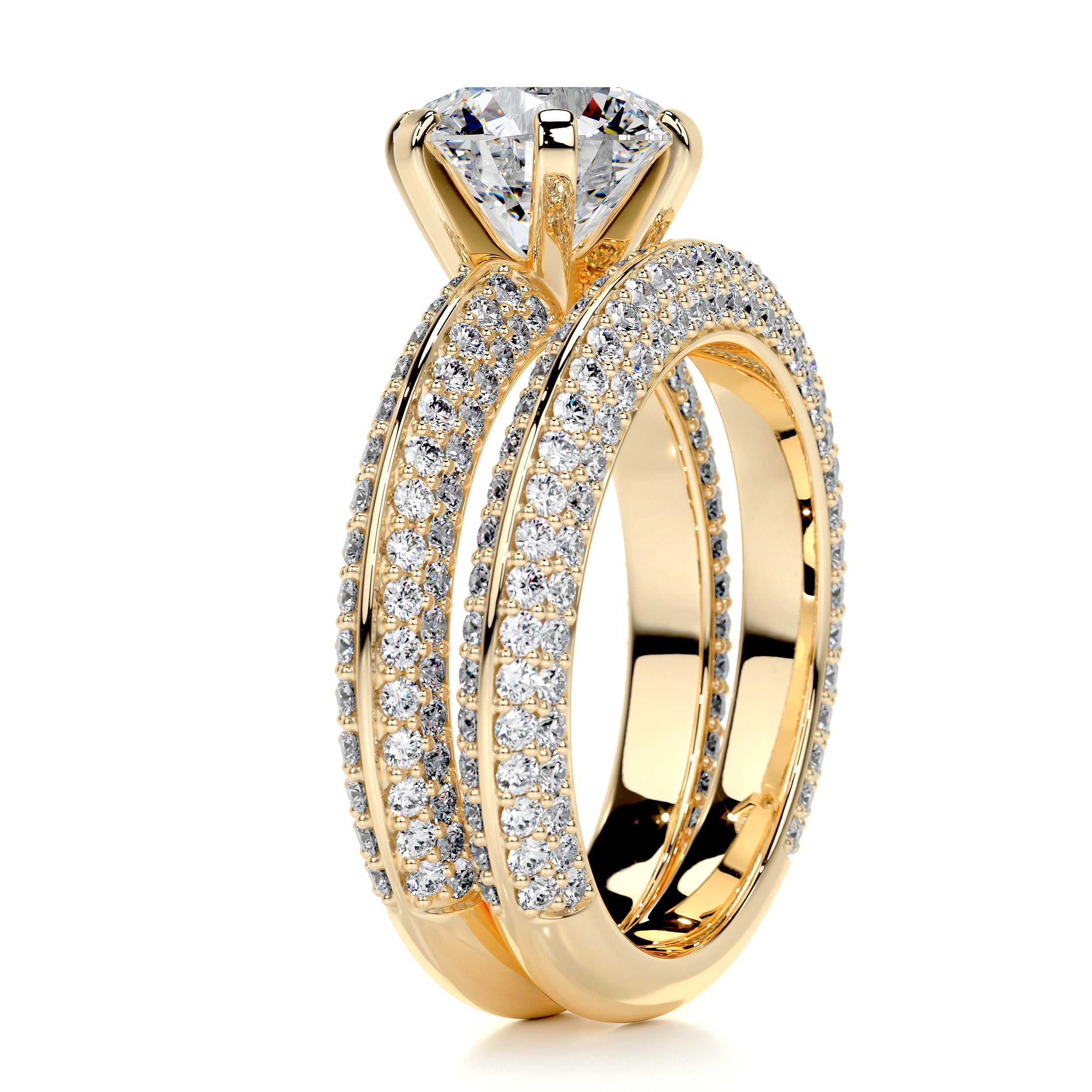 Haven Diamond Bridal Set -18K Yellow Gold、mySite、hinf8tx79