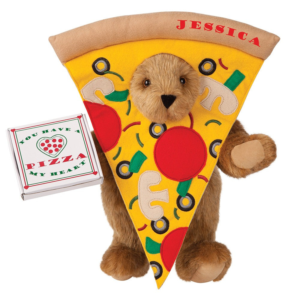 15 In. Pizza My Heart Bear、mySite、pszhyizbm