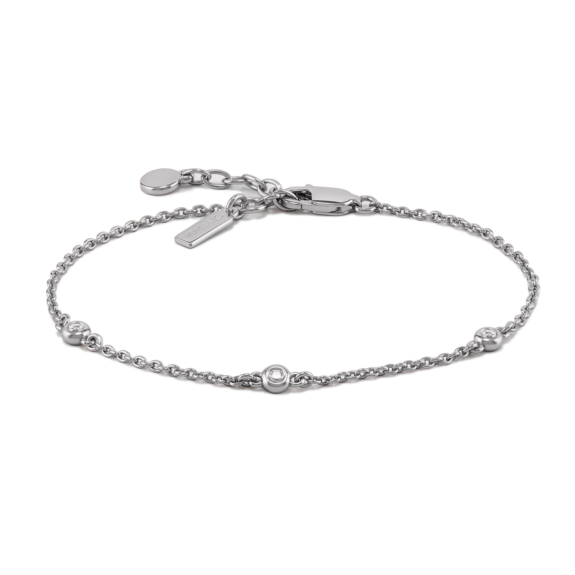  The Sapphire Trio Bracelet - Silver