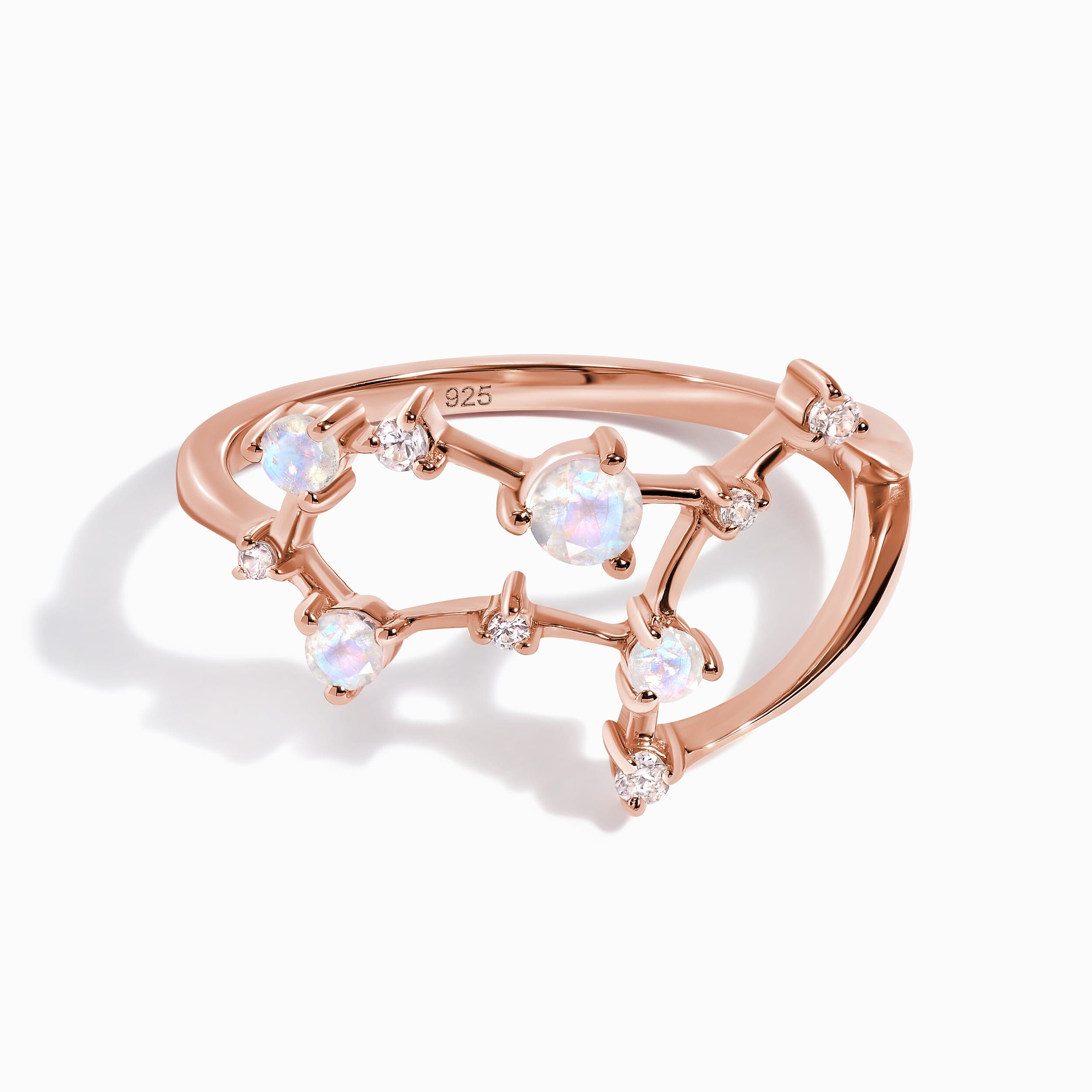 Moonstone Ring - Gemini Zodiac Constellation、mySite、hinf8tx79