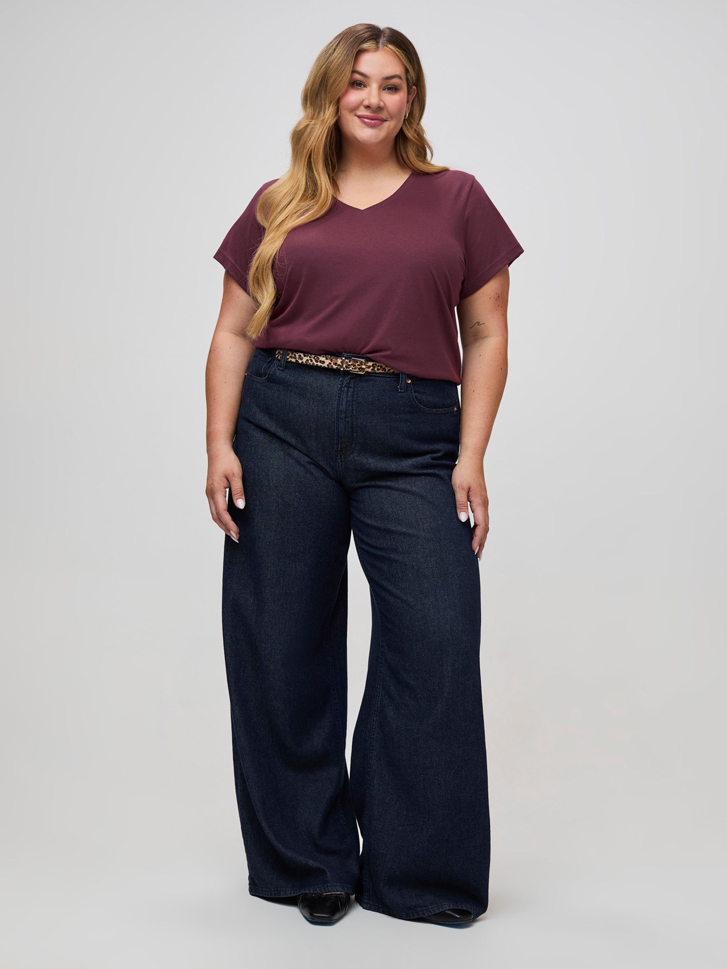  Women's Merlot V-Neck、mySite、ghnorth