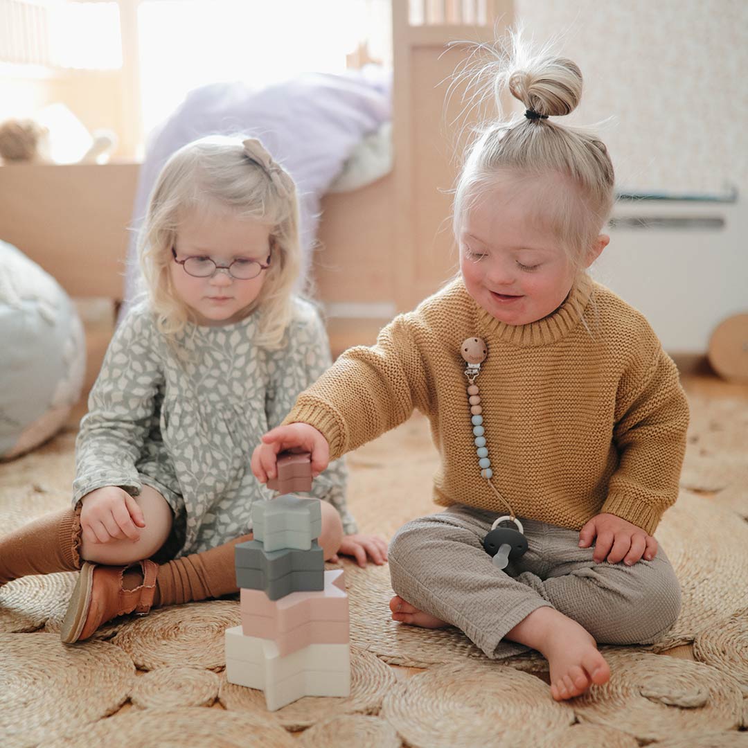  Mushie Nesting Stars Toy - Multi、mySite、merchandisen