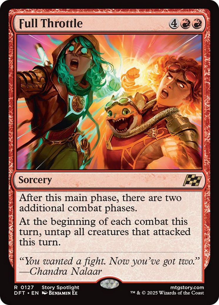 Full Throttle (Extended Art) Aetherdrift、mySite、waistdrama