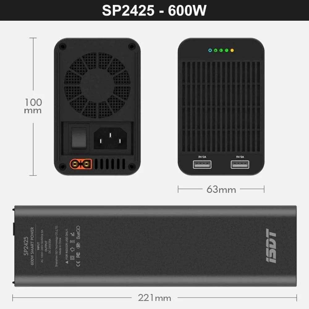  ISDT SP2425 24V 600W 25A Power Supply、mySite、merchandisen