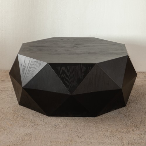 31.50"Vintage Style Bucket Shaped Coffee Table for Office, Dining Room and Living Room(Same SKU:W757P170149)、、xpatfood