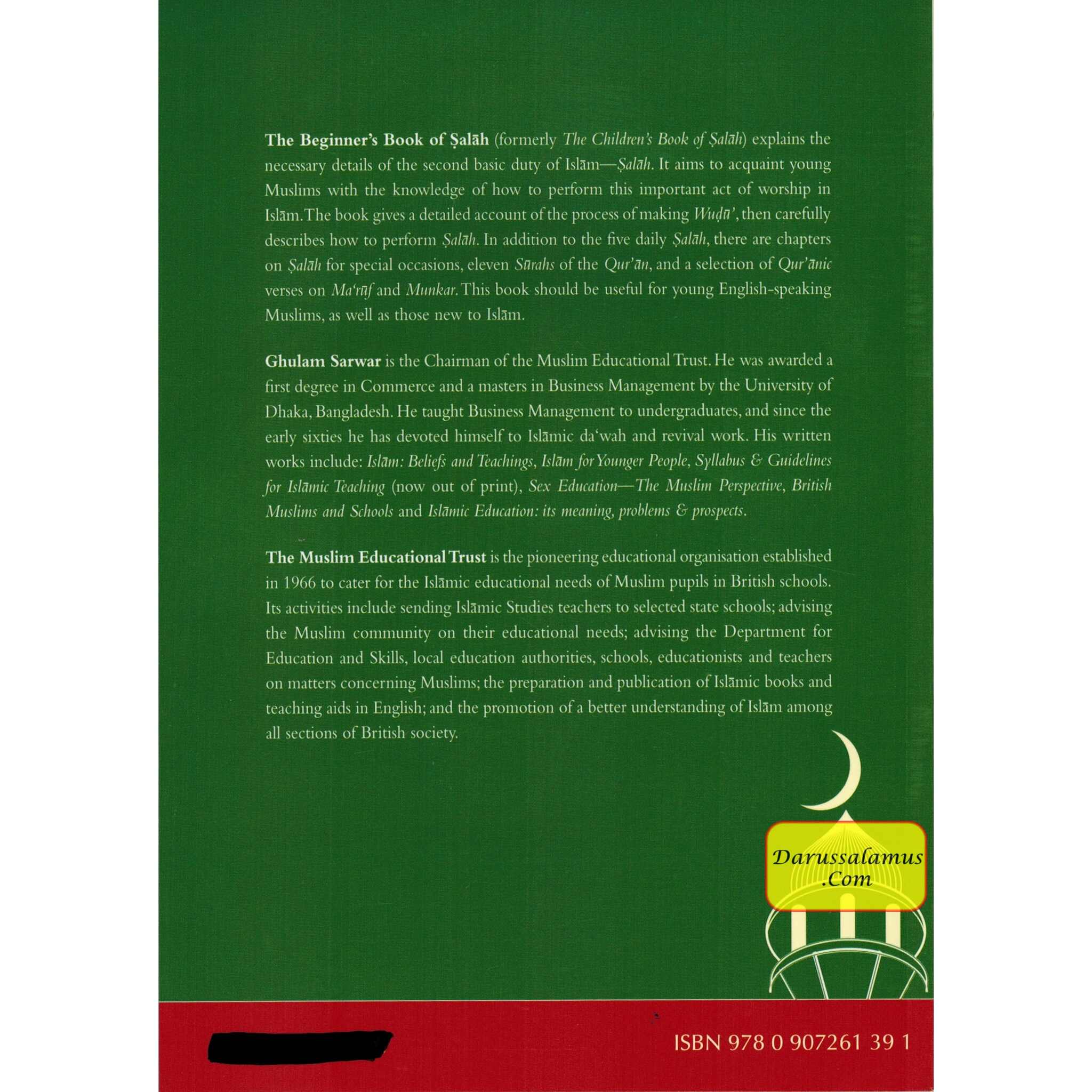 The Beginners Book of Salah By Ghulam Sarwar、mySite、topwebapps