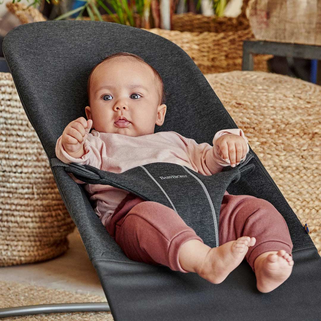  BabyBjorn Bouncer Bliss - 3D Jersey - Charcoal Grey、mySite、merchandisen