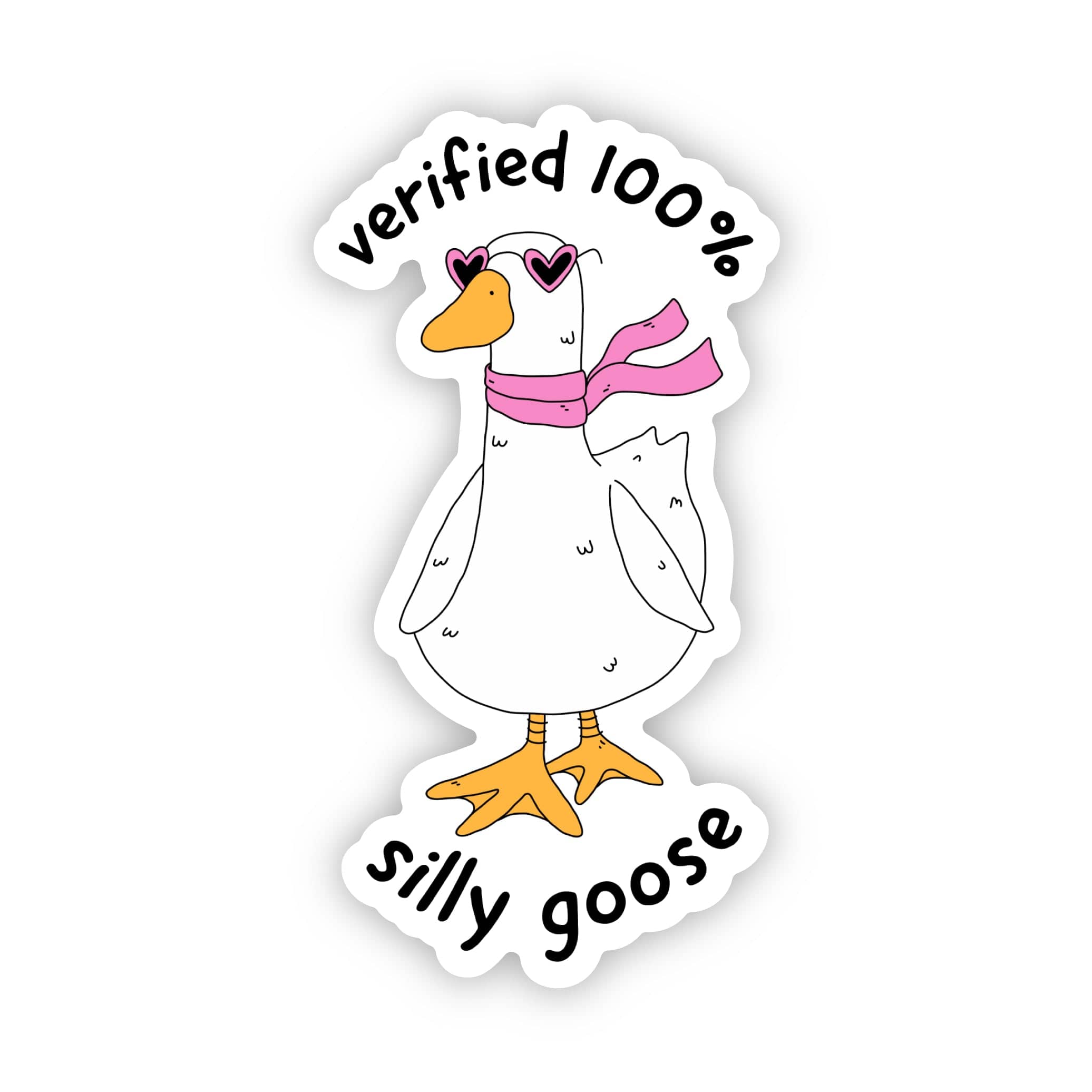  Verified 100% Silly Goose Sticker、mySite、ghnorth