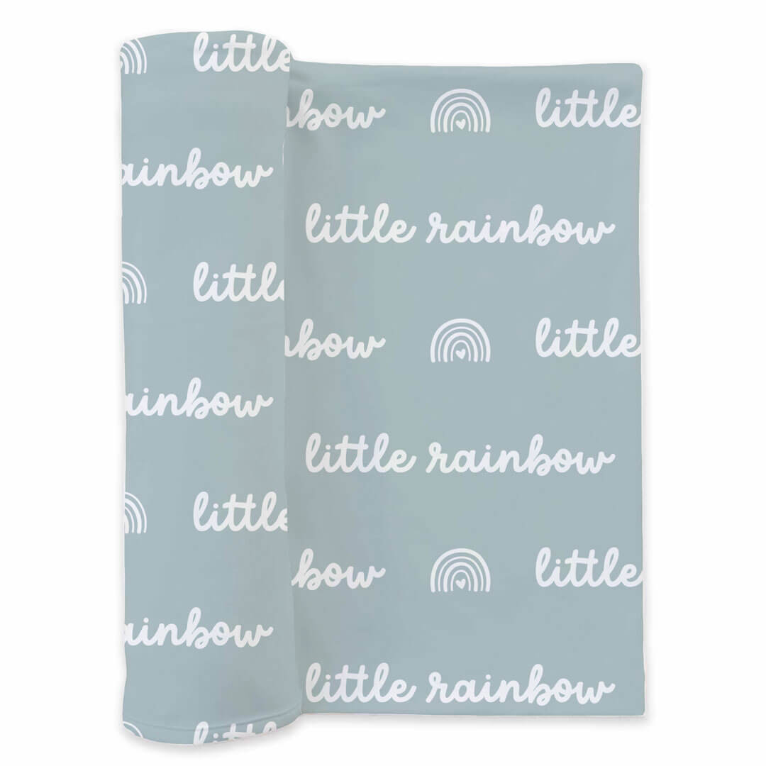  Little Rainbow Swaddle Blanket | Blue、mySite、layawaytickets