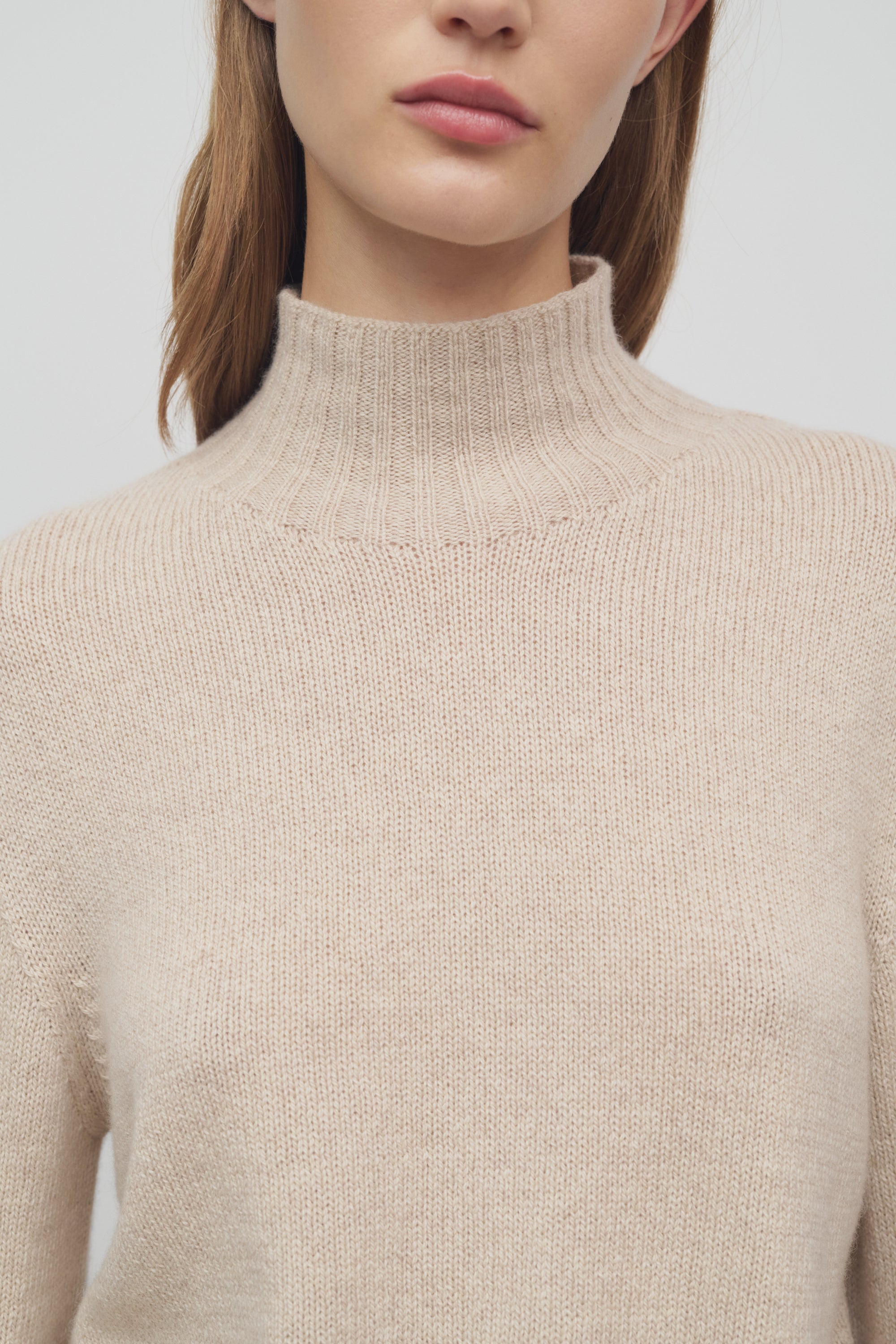 Kensington Turtleneck in Cashmere、mySite、aoinhome