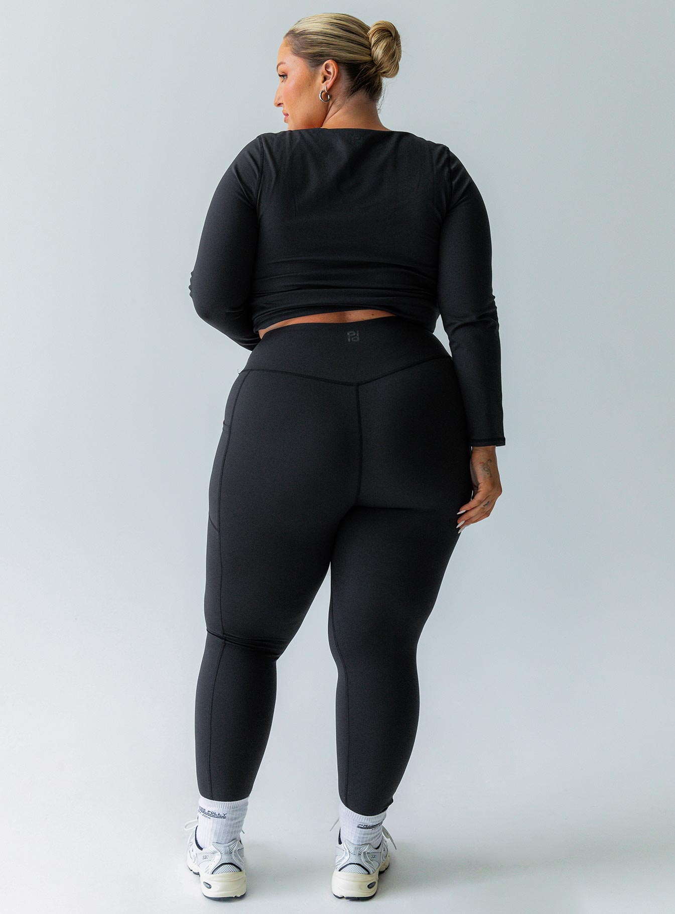 Achieve Activewear Leggings Black Curve、mySite、solidvoid
