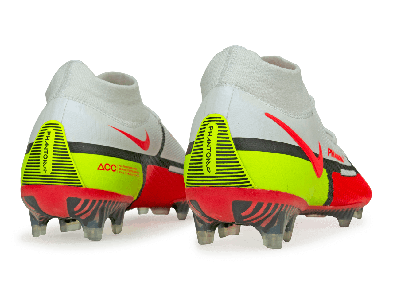 Nike Men's Phantom GT2 DF Elite FG White/Bright Crimson、mySite、bottomscart
