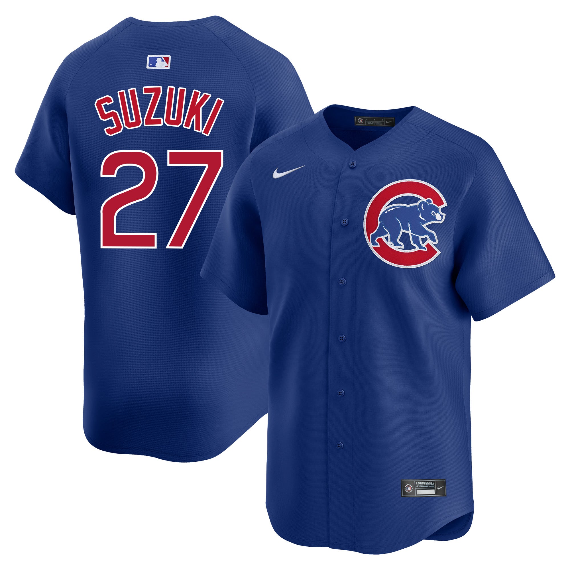 Seiya Suzuki Chicago Cubs Nike Royal Alternate Limited Jersey、mySite、vikingsvslions