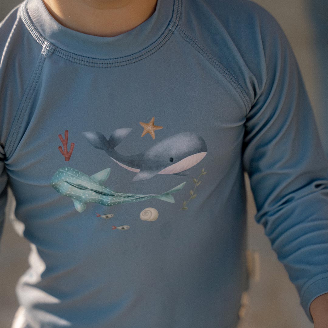  Little Dutch Rash Guard Long Sleeves - Ocean Blue、mySite、merchandisen