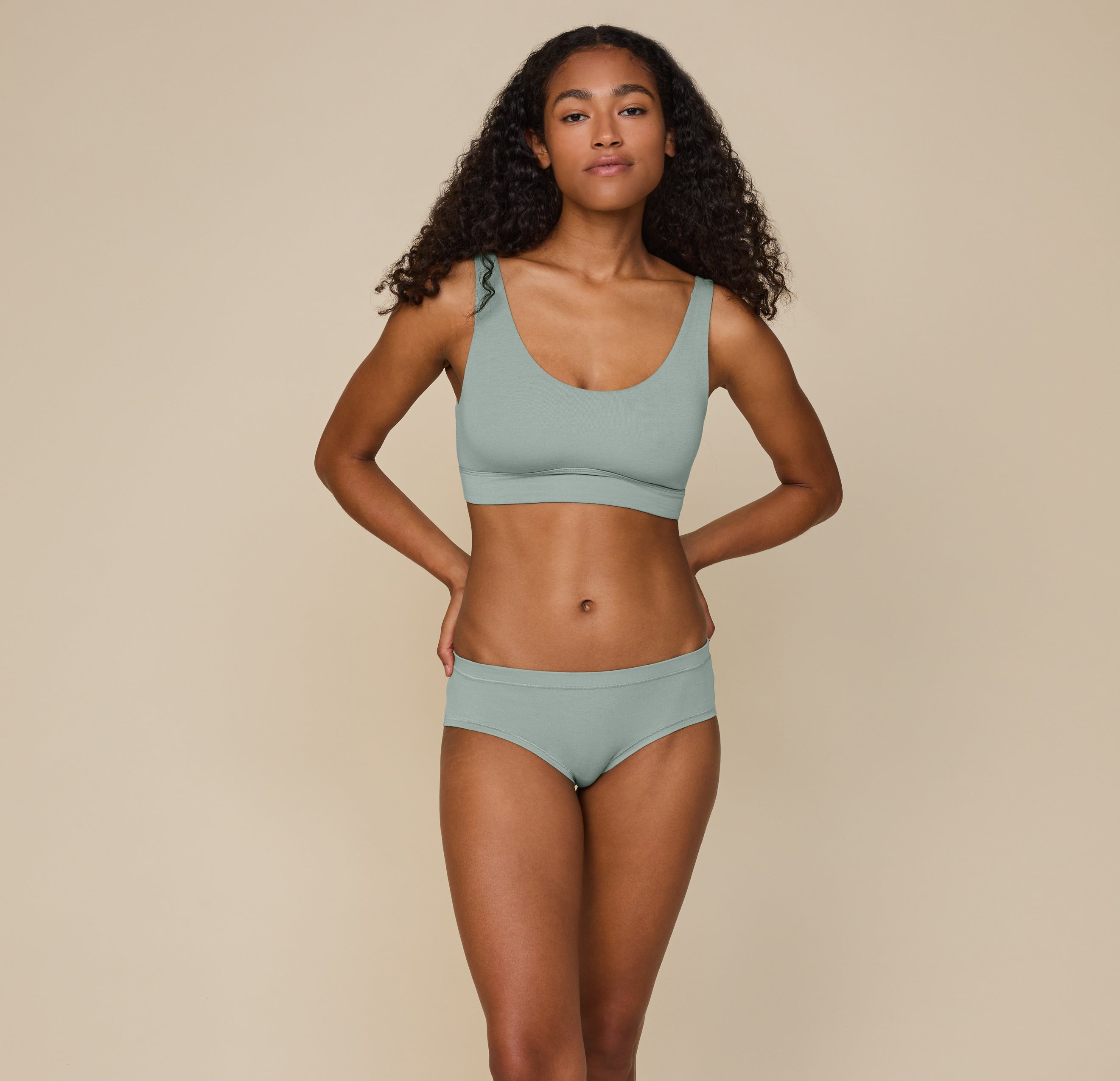 Cloud Cotton Hiphugger - Seaglass、mySite、bengalsvssteelers