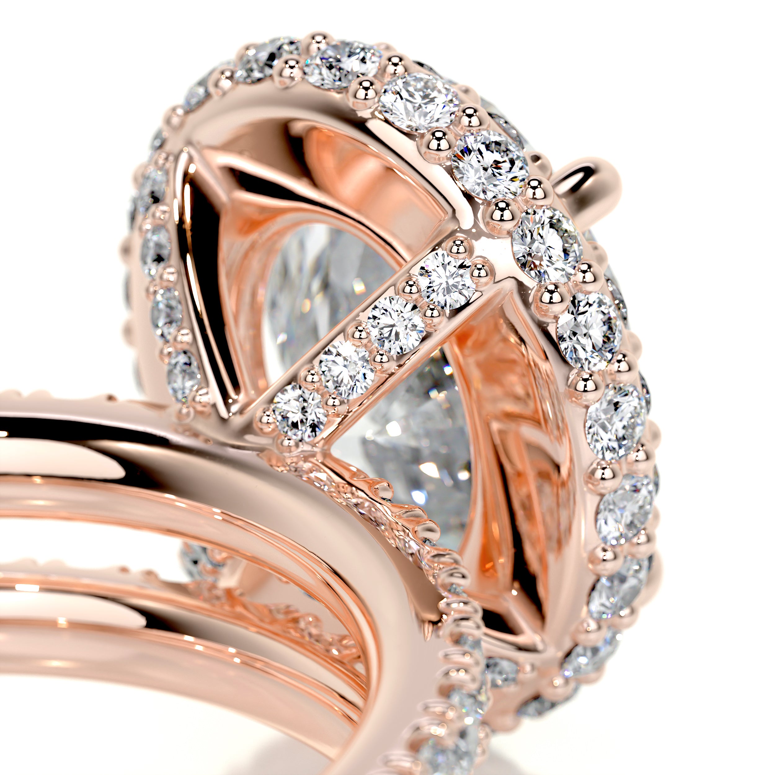 Lara Diamond Bridal Set -14K Rose Gold、mySite、hinf8tx79