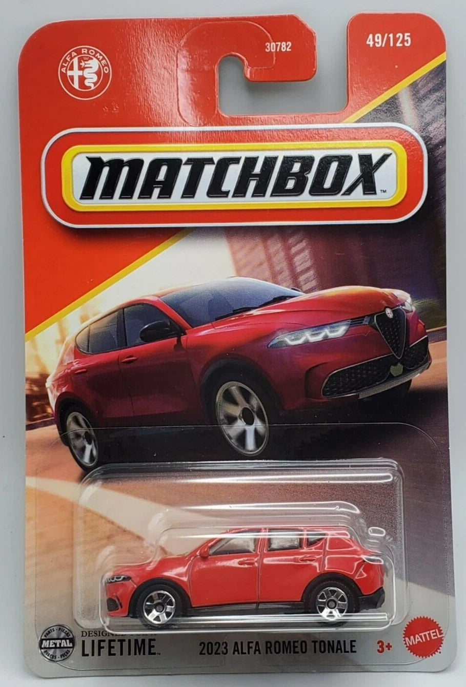 2023 Alfa Romeo Tonale #49 * RED * 2025 Matchbox Basic Case E、mySite、hgirdovlk