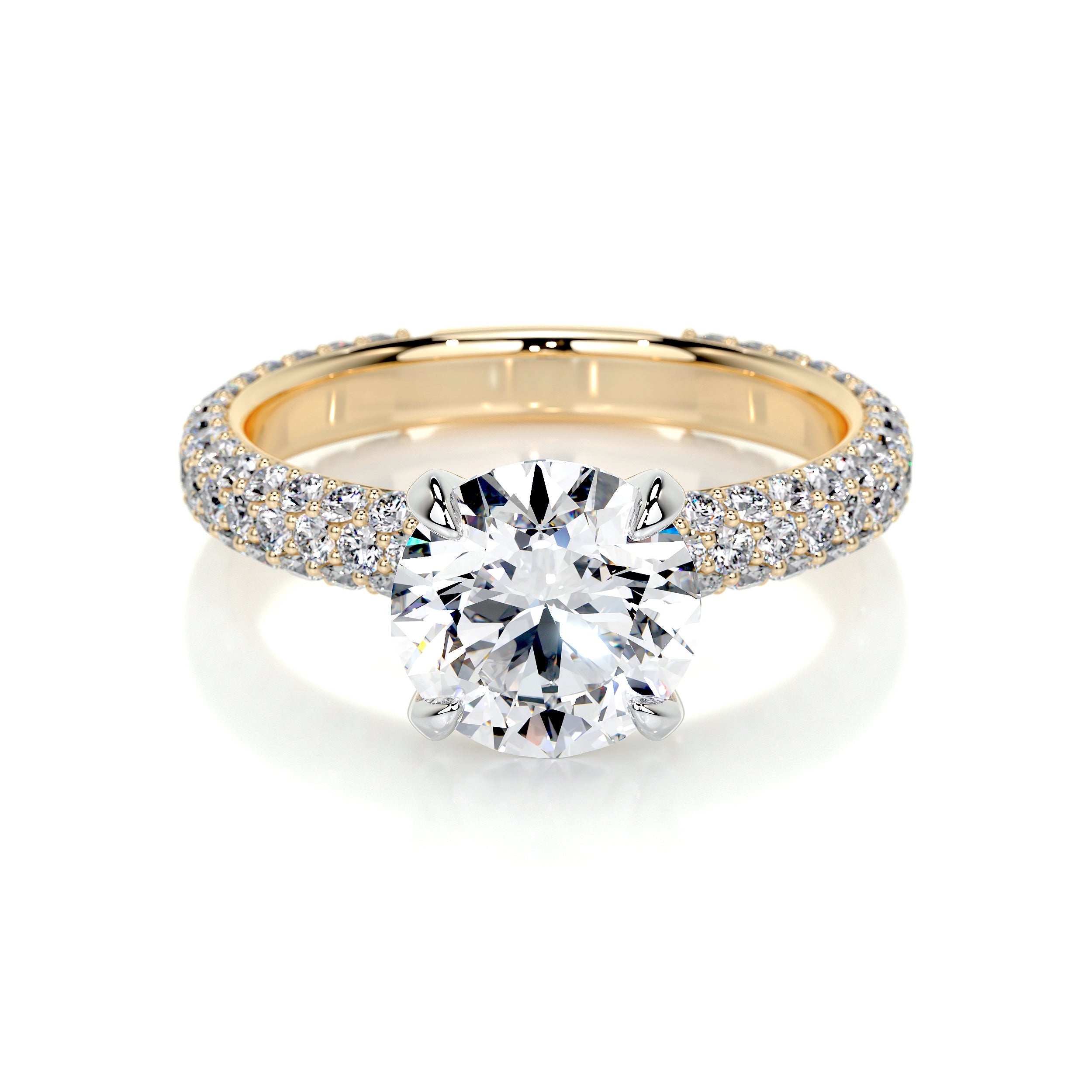 Charlotte Lab Grown Diamond Ring -18K Yellow Gold、mySite、hinf8tx79
