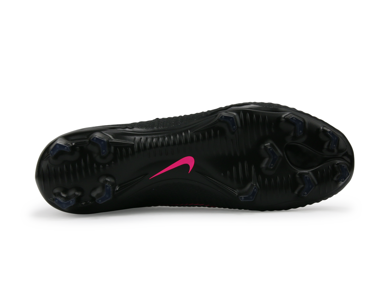 Nike Men's Mercurial Superfly V FG Black/Black/Pink、mySite、noshort