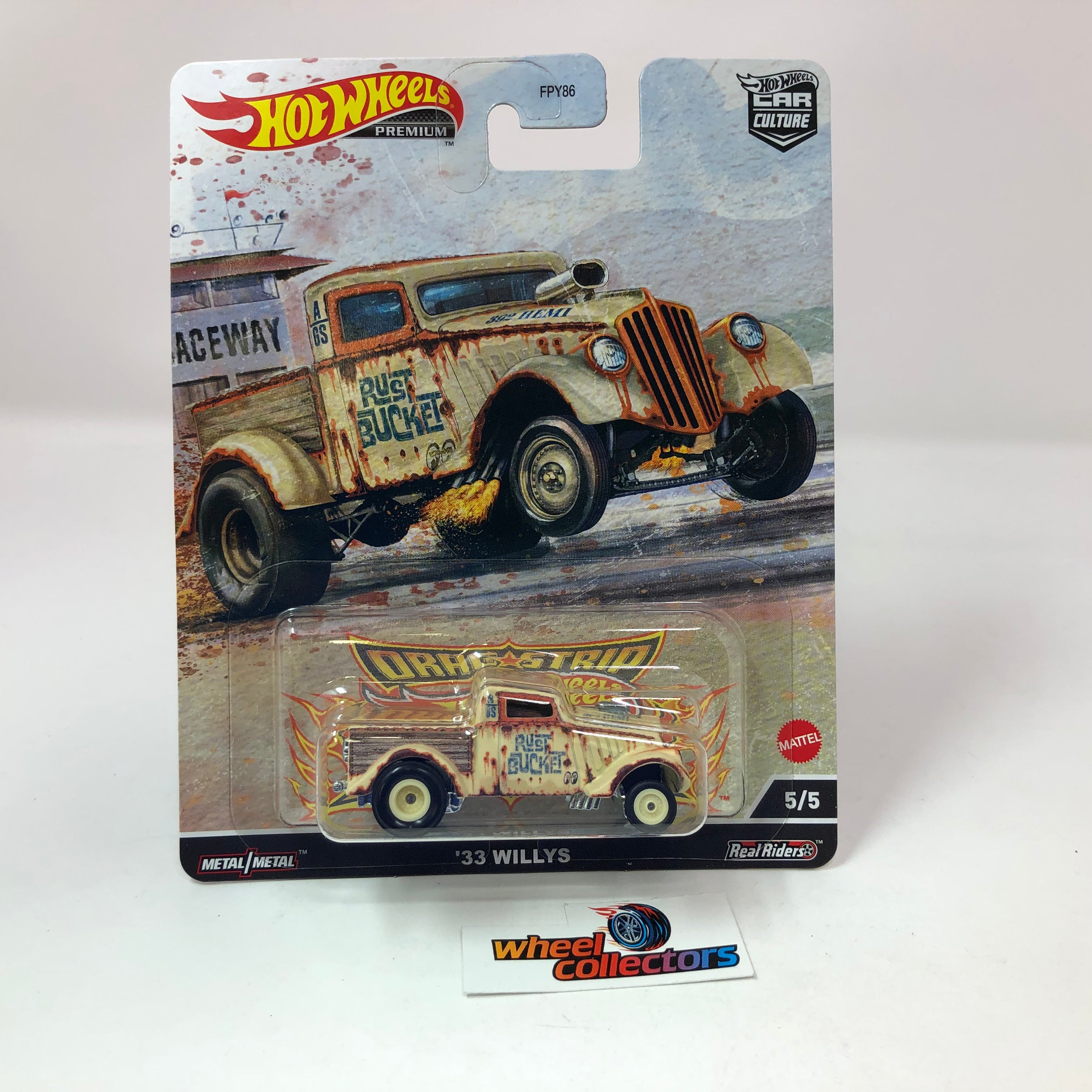 '33 Willys #5 * 2022 Hot Wheels Car Culture DRAG STRIP Case R、mySite、hgirdovlk