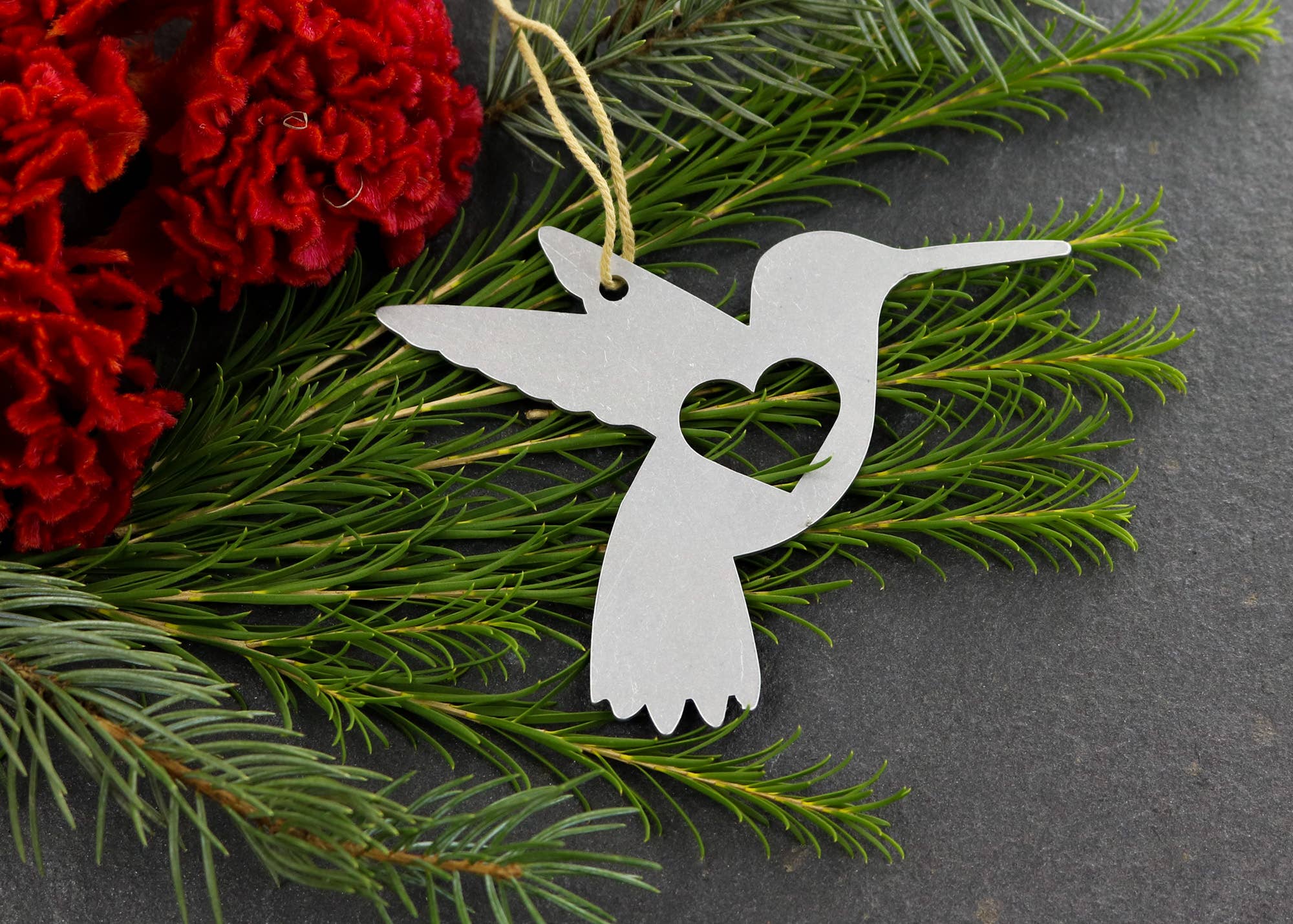 Bird Metal Ornaments: Cardinal, Owl, Hummingbird, Loon *、mySite、g9winljtr