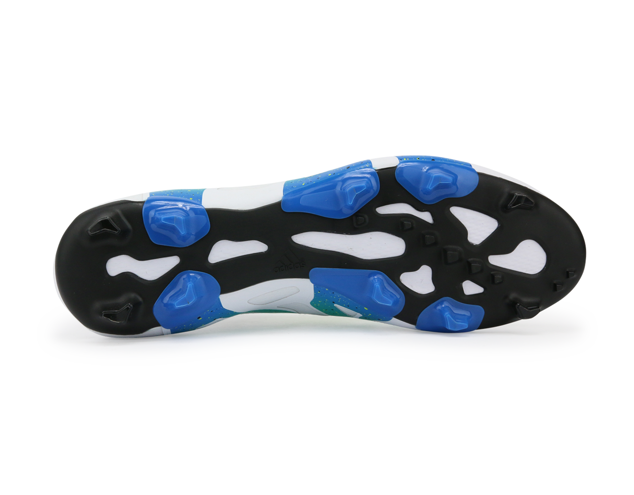 adidas Men's X 15.1 FG/AG White/Solar Slime/Blue、mySite、bottomscart